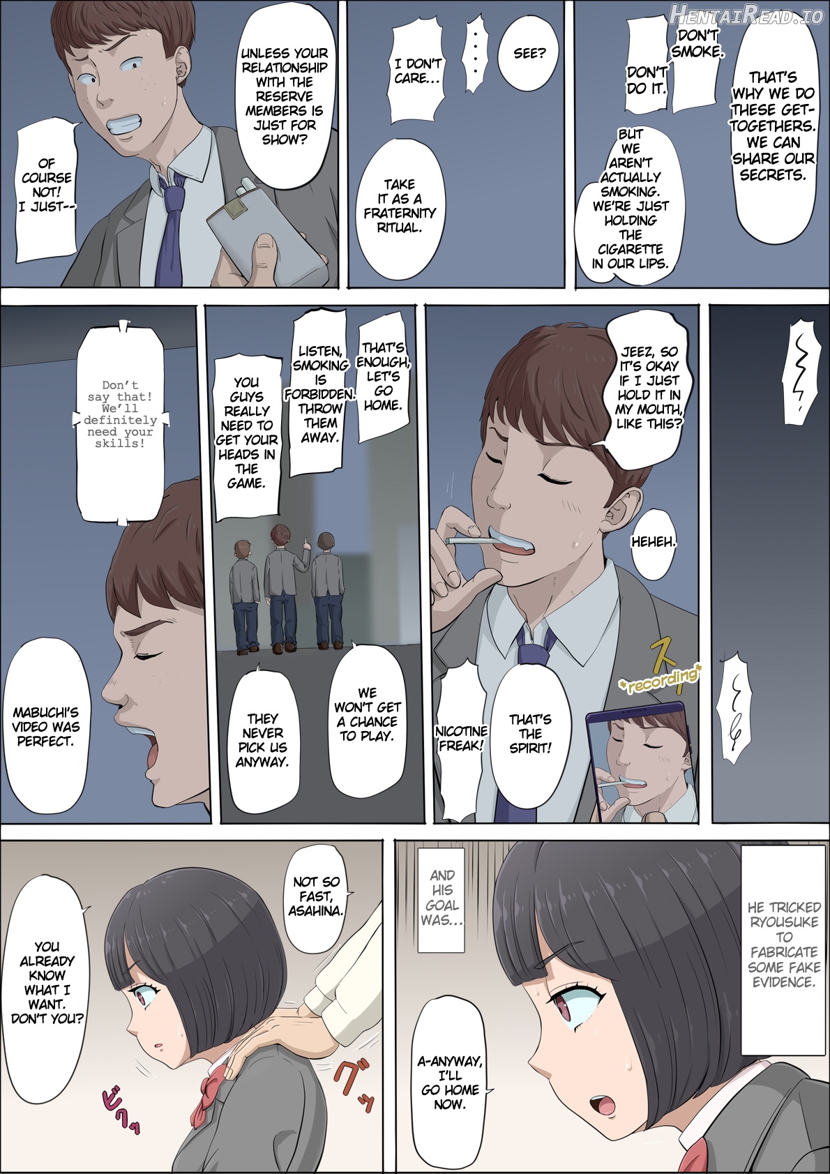 Mahiru to Numata ~Wana ni Hamerareta Kanojo Chapter 1 - page 34