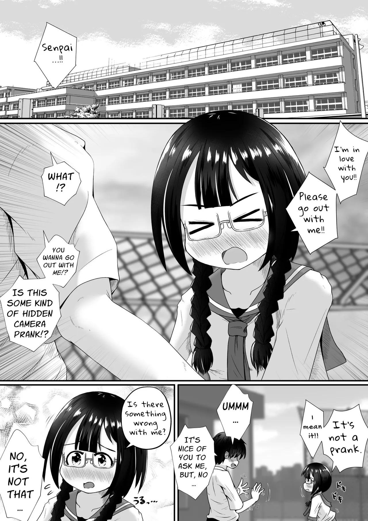 To Prove She's Girlfriend Material, A Petite Slut Uses ALL Her Holes To Service His Big Dick Chapter 1 - page 2