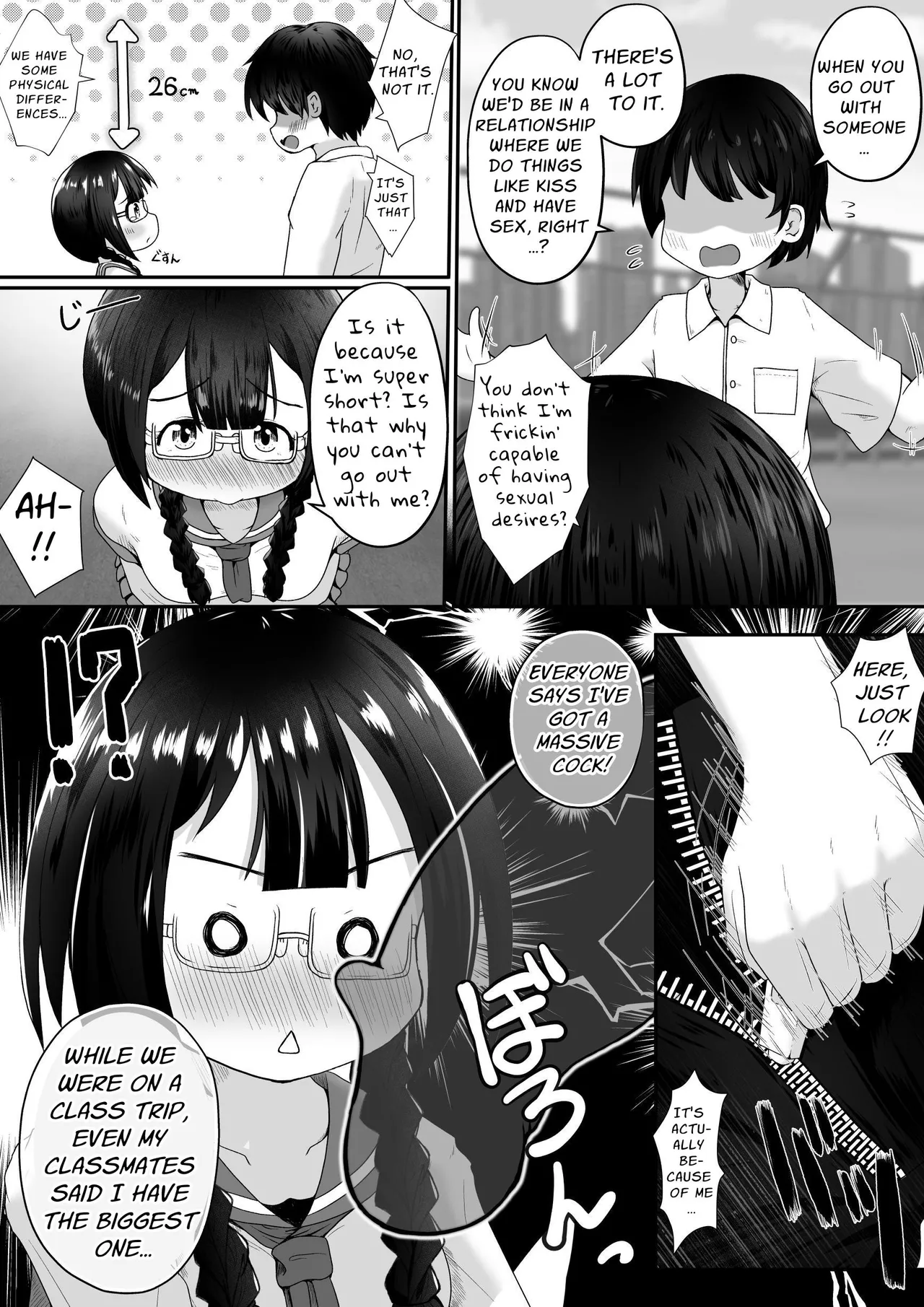 To Prove She's Girlfriend Material, A Petite Slut Uses ALL Her Holes To Service His Big Dick Chapter 1 - page 3