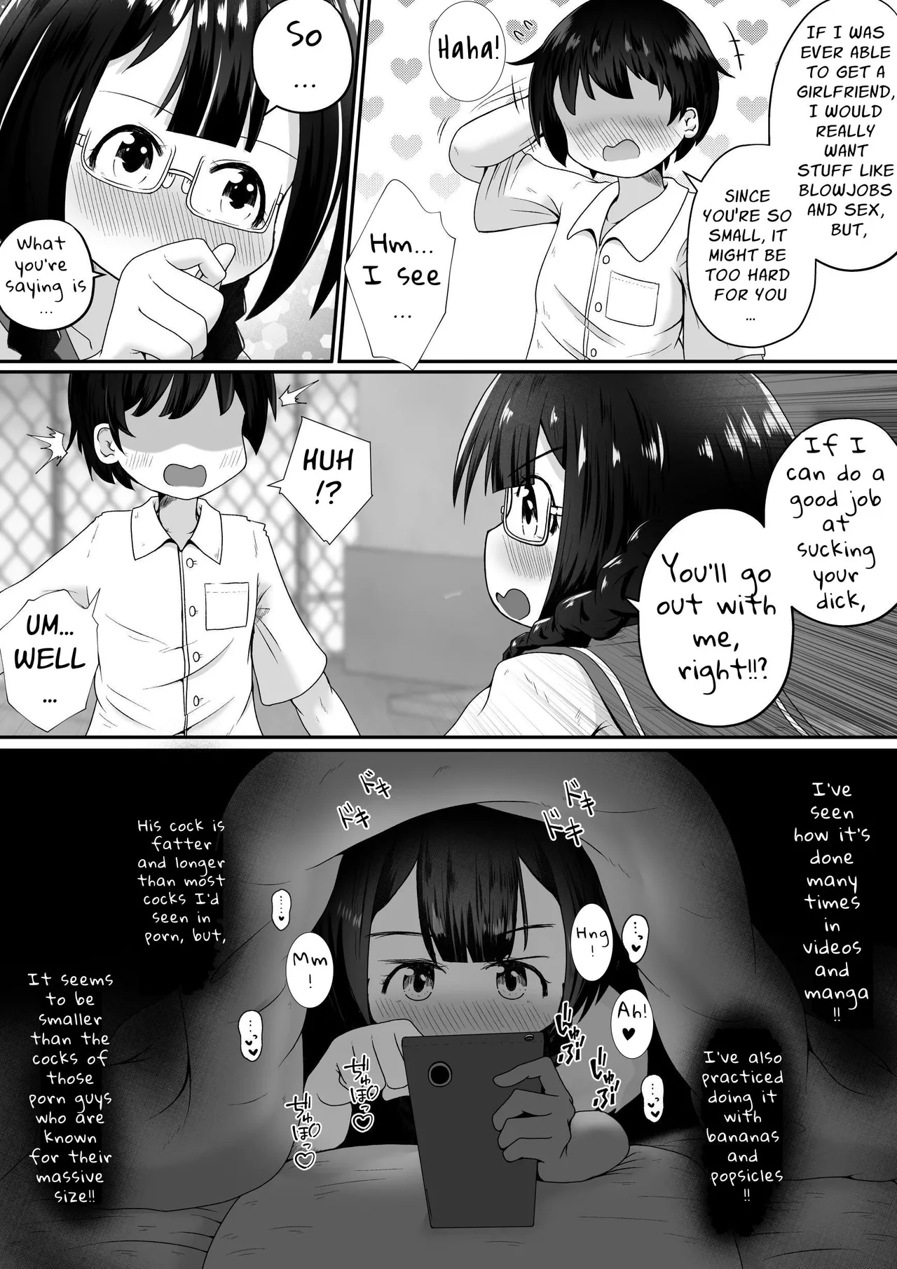 To Prove She's Girlfriend Material, A Petite Slut Uses ALL Her Holes To Service His Big Dick Chapter 1 - page 4
