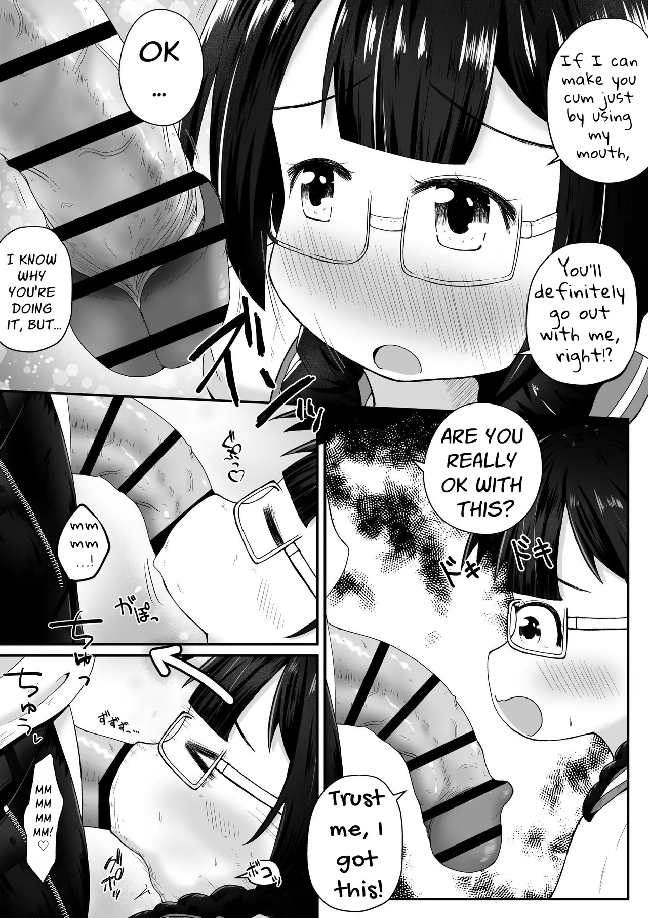 To Prove She's Girlfriend Material, A Petite Slut Uses ALL Her Holes To Service His Big Dick Chapter 1 - page 5
