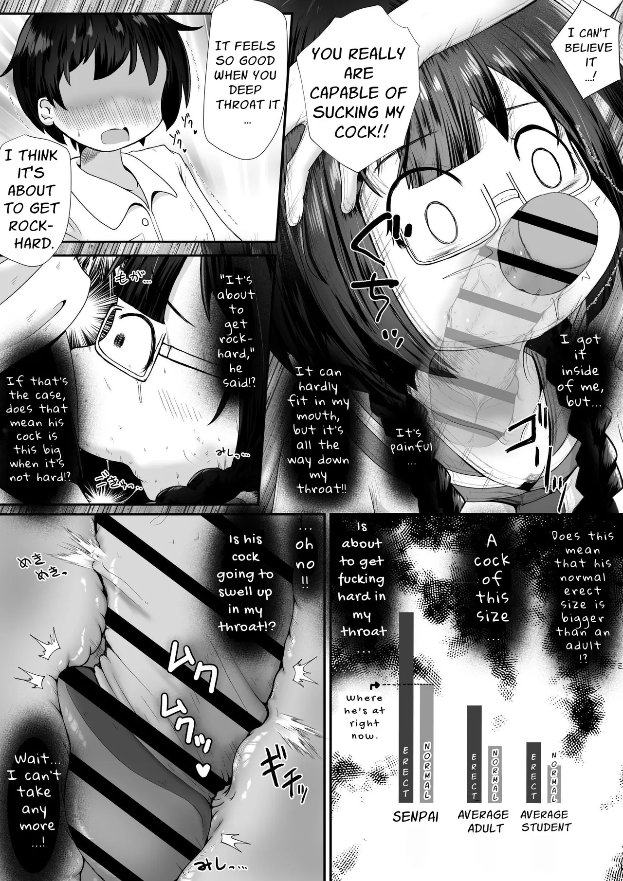 To Prove She's Girlfriend Material, A Petite Slut Uses ALL Her Holes To Service His Big Dick Chapter 1 - page 6