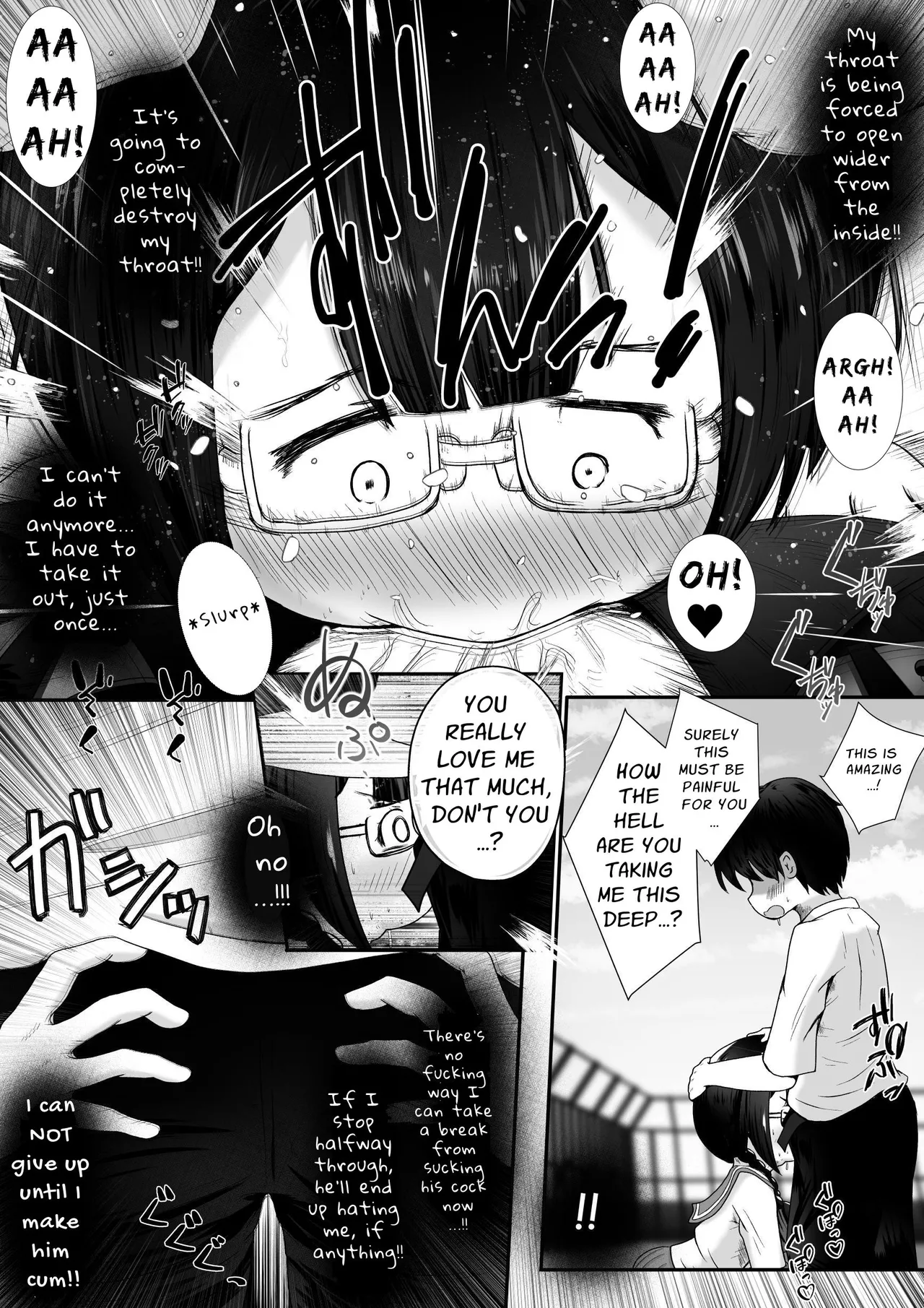 To Prove She's Girlfriend Material, A Petite Slut Uses ALL Her Holes To Service His Big Dick Chapter 1 - page 7
