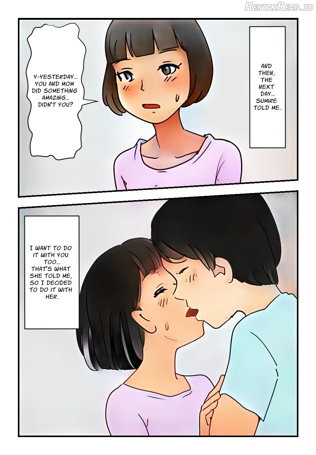 "Kinshin Soukan Taiken" Kateihoukai! Kaa-san to Sex! Imouto tomo Sex Chapter 1 - page 10