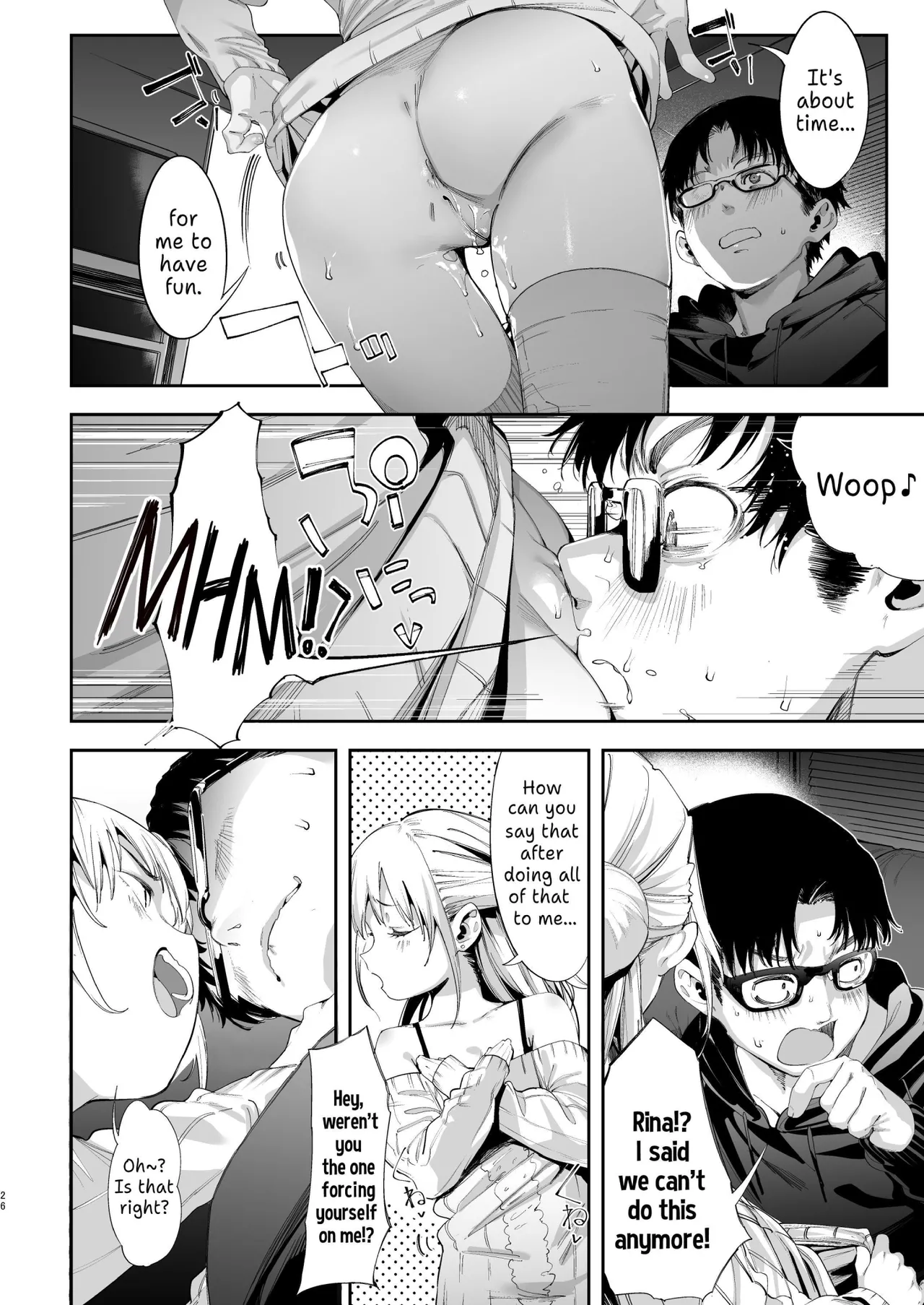 Mesugaki Rina-chan Chapter 1 - page 26