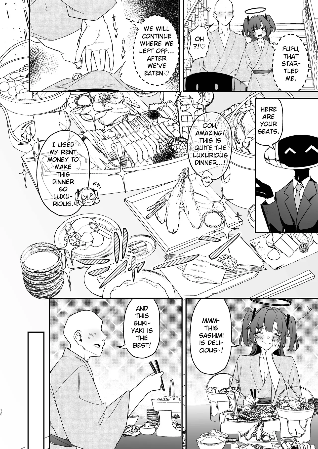 Seminar Kaikei wa Ecchi ga Shitai. Onsen Hen Kouhen - The accountant at seminar wants to have sex. Hot Springs Arc Part 2 Chapter 1 - page 11
