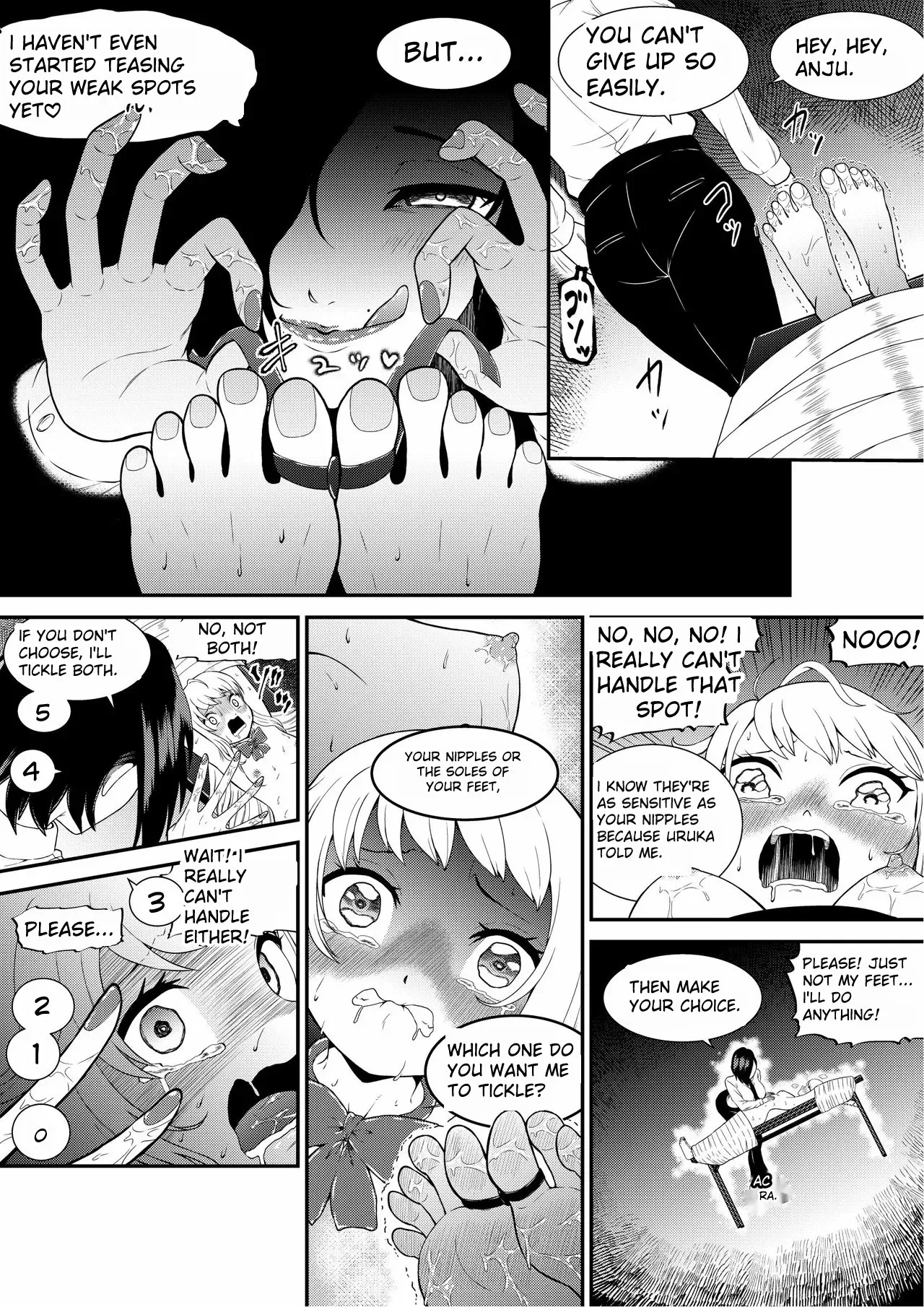 Tickling Guidance for Sassy Gal Anju Chapter 1 - page 22