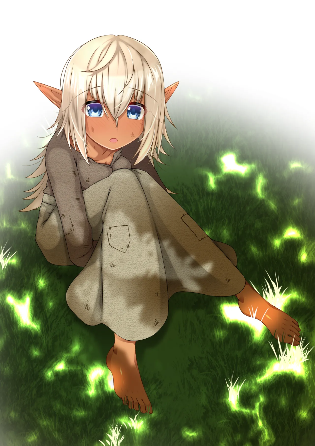 Shojo de dōtei de mi seitsū no futanari dākuerufu-chan ga rezuhāremu ni tatakikoma reru ohanashi Chapter 1 - page 150