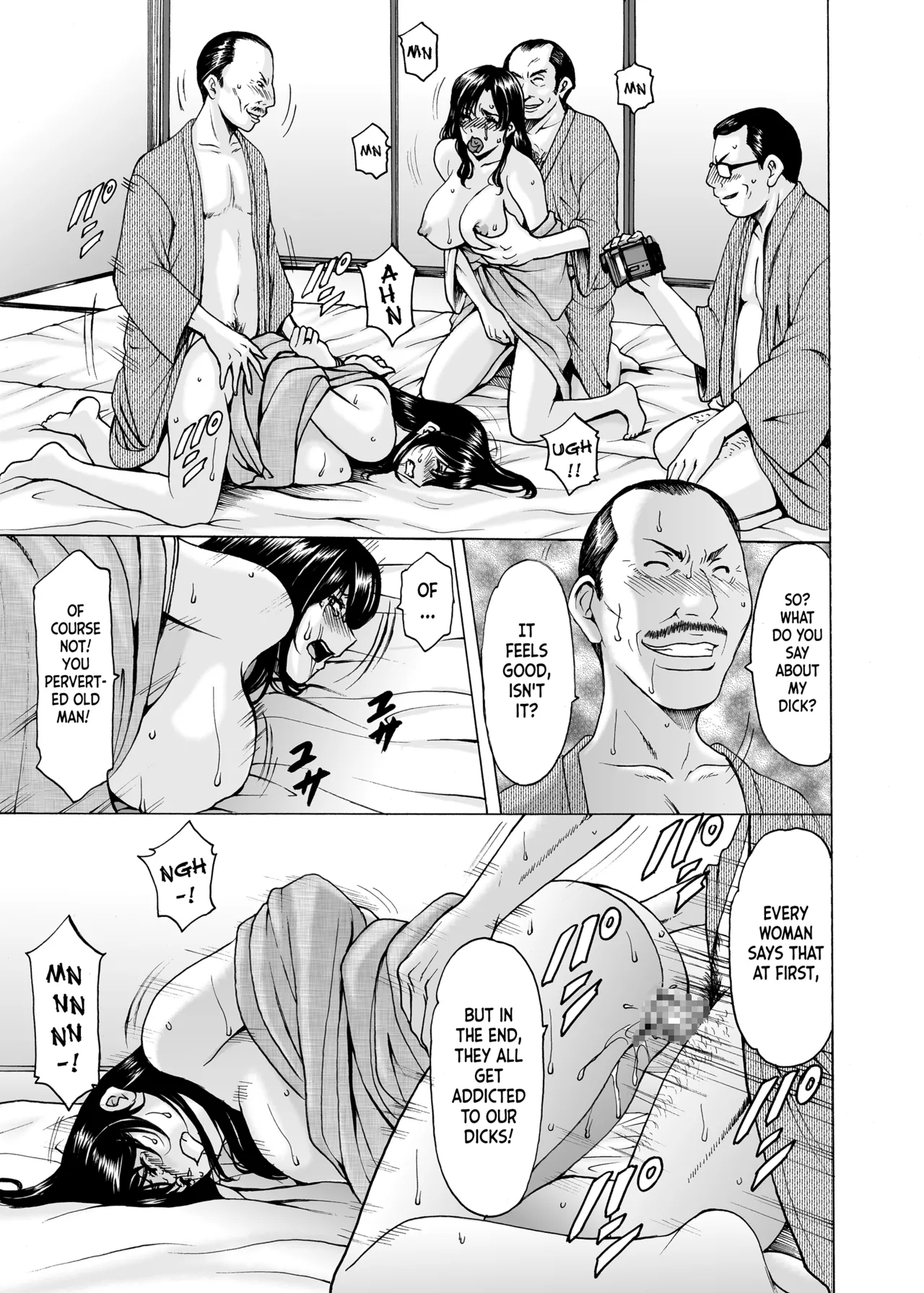 Hitozuma x 3 ~Yukemuri Ryoujou~ 1. Asagi Chapter 1 - page 39