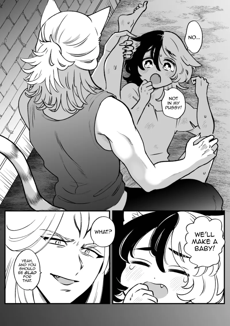 Nora Futanari Kemomimi no Ninshin Chapter 1 - page 27