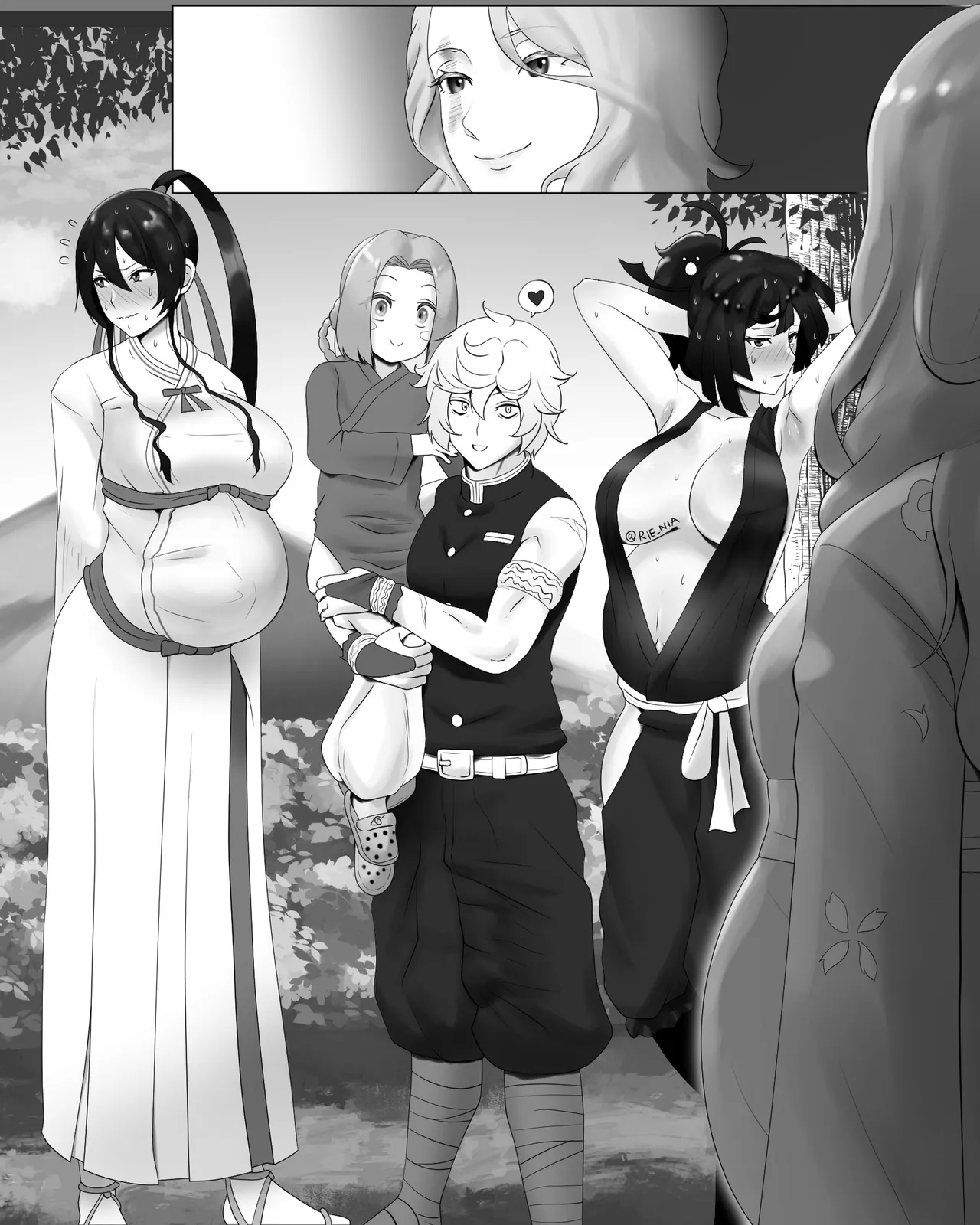 Gabimaru Getting New Wives Chapter 1 - page 10