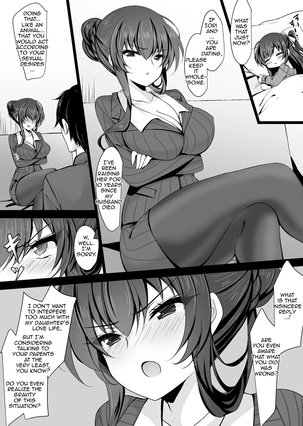 Saimin Kanojo Kanojo no Haha Takanashi Ouka Hypnotic Girlfriend Girlfriend's Mother Ouka Takanashi Chapter 1 - page 16