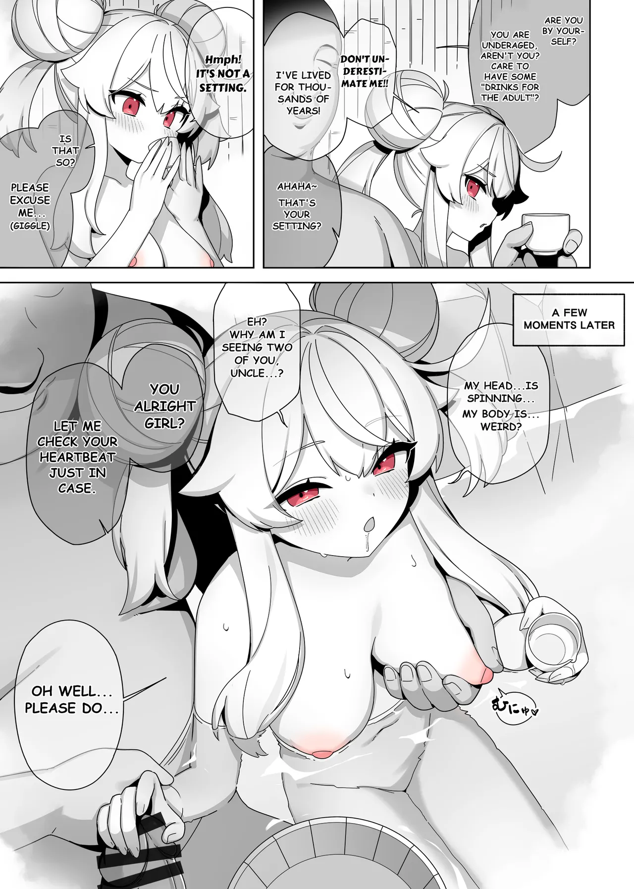 Little Witch Nobeta - Onsen Doujin - English Chapter 1 - page 4