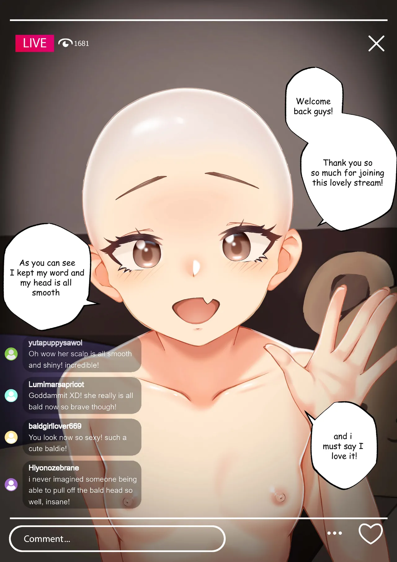 Baring It All Live Chapter 1 - page 23