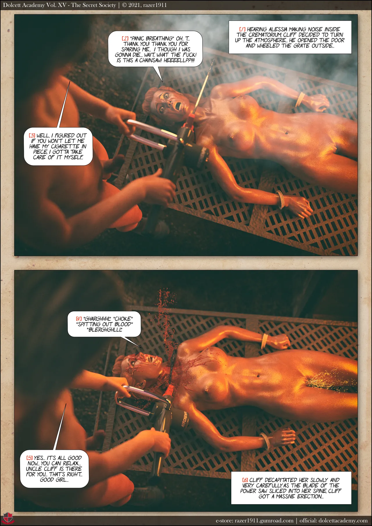 多尔赛特学院系列 第 15 卷 - 秘密社团 Hentai Chapter 1 - page 56