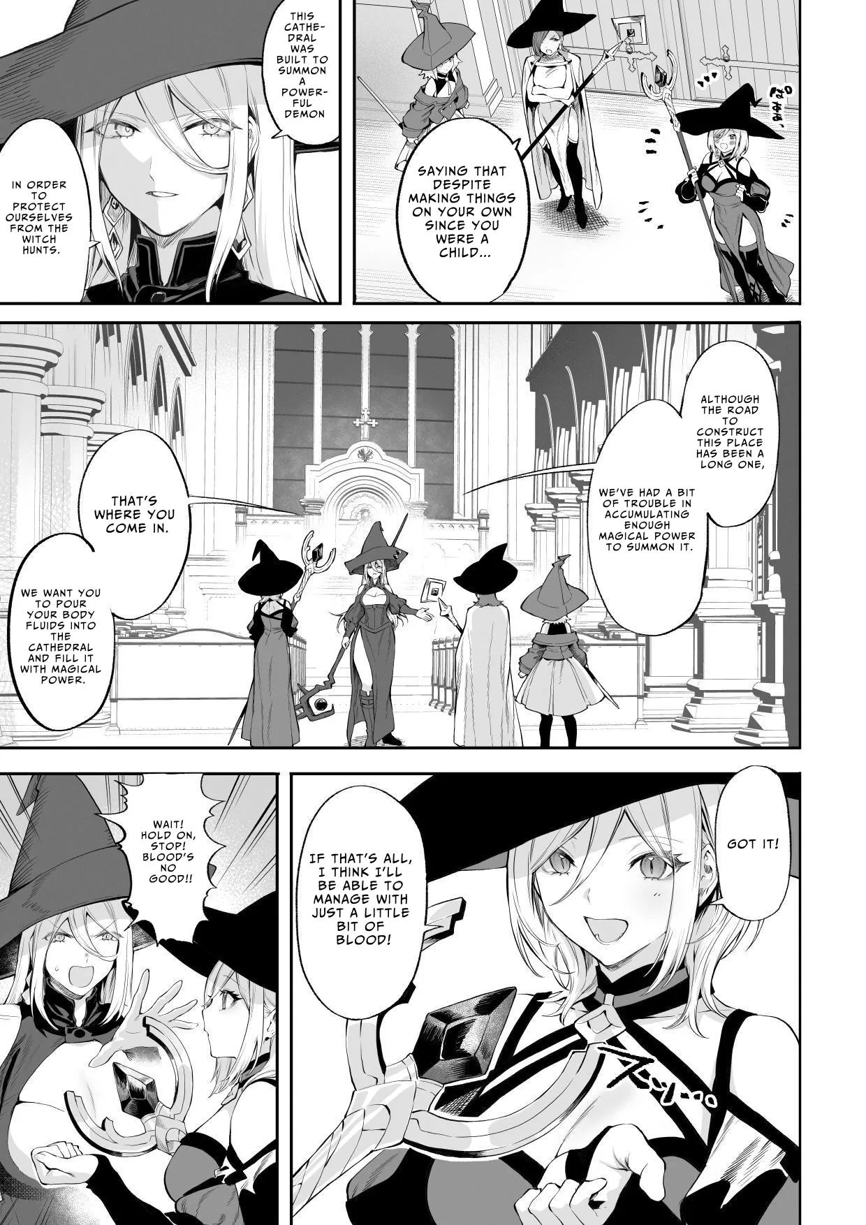 Ikusa Otome to Ikusa Goto! ~Onna Mahoutsukai Hen~ Chapter 1 - page 56