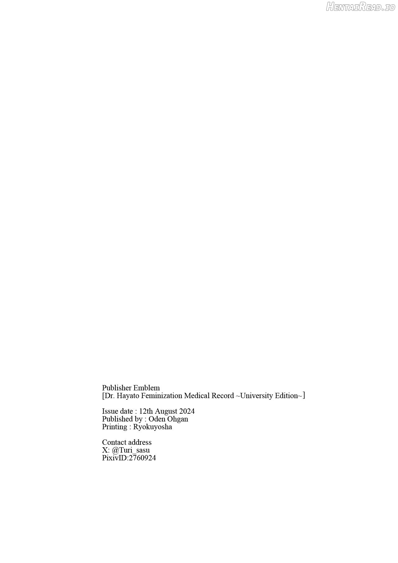 Dr. Hayato's Feminization Medical Record ~University Edition~ Chapter 1 - page 49