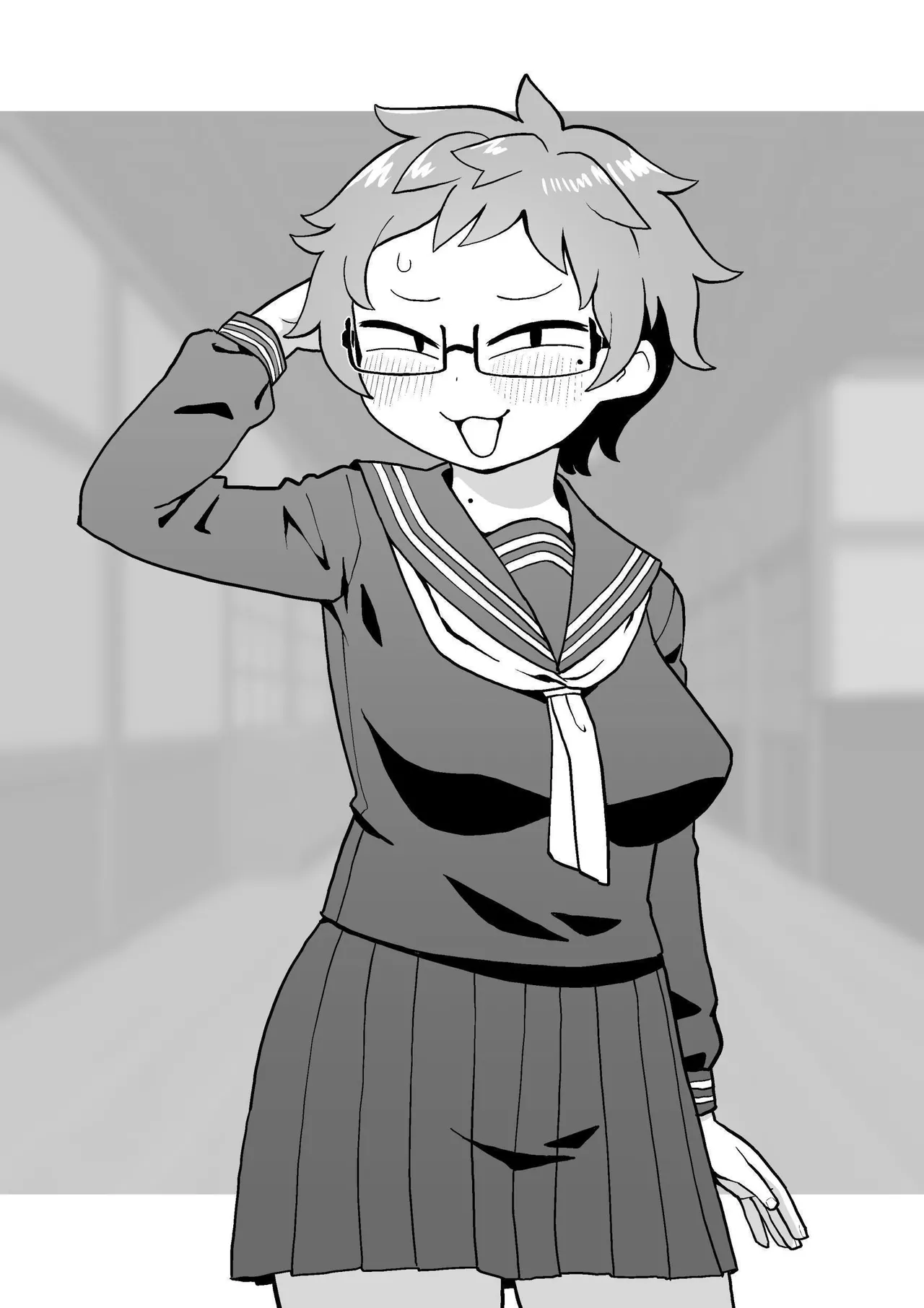 Mob-gao Doukyuusei o Shojo no Mama Anal Kaihatsu shita Hanashi Chapter 1 - page 50