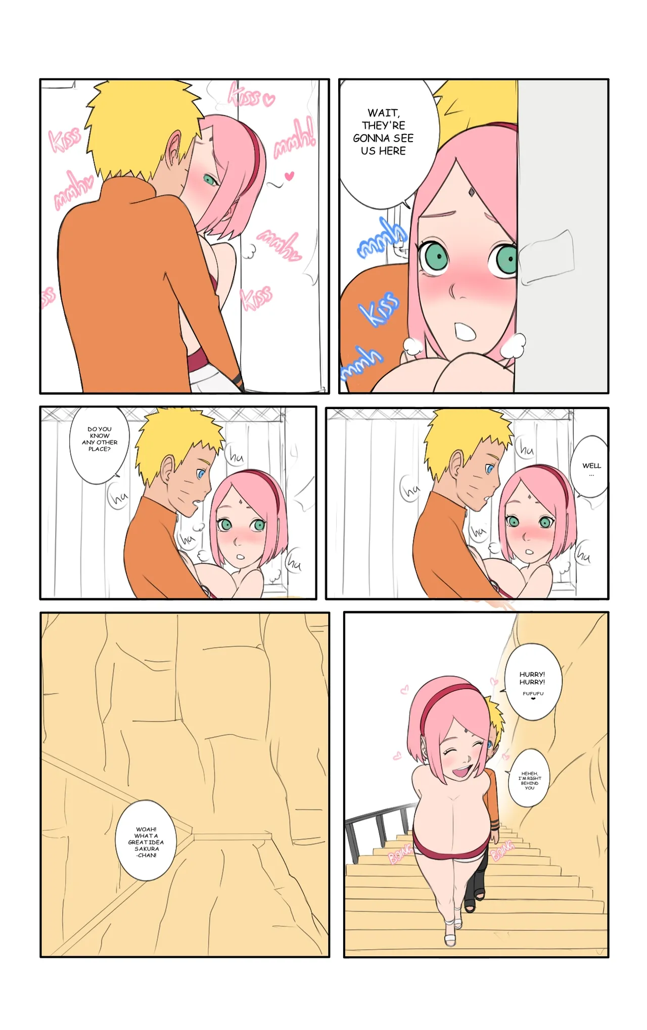 Hot days in konoha 2 remake read comment) Chapter 1 - page 10