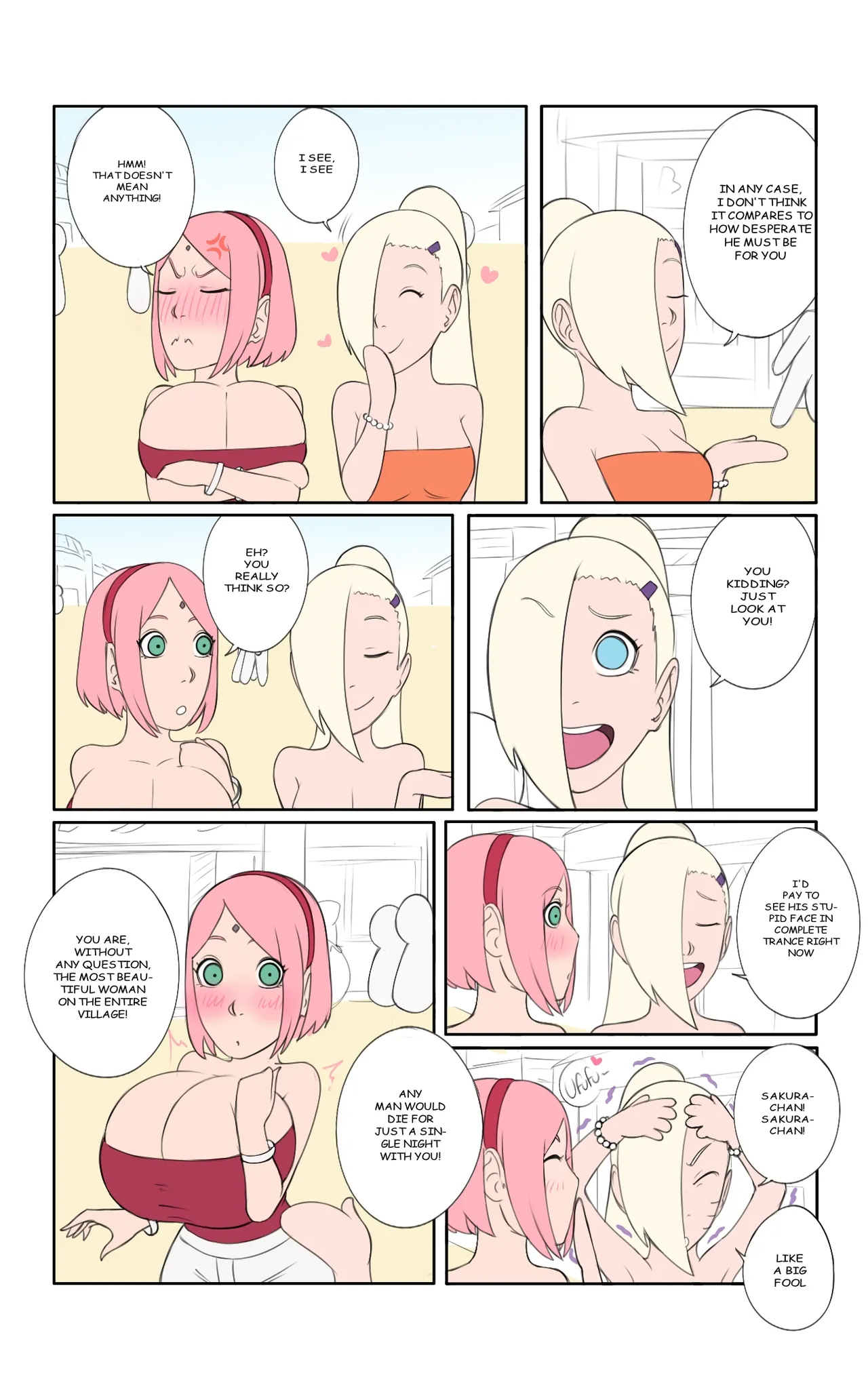 Hot days in konoha 2 remake read comment) Chapter 1 - page 19