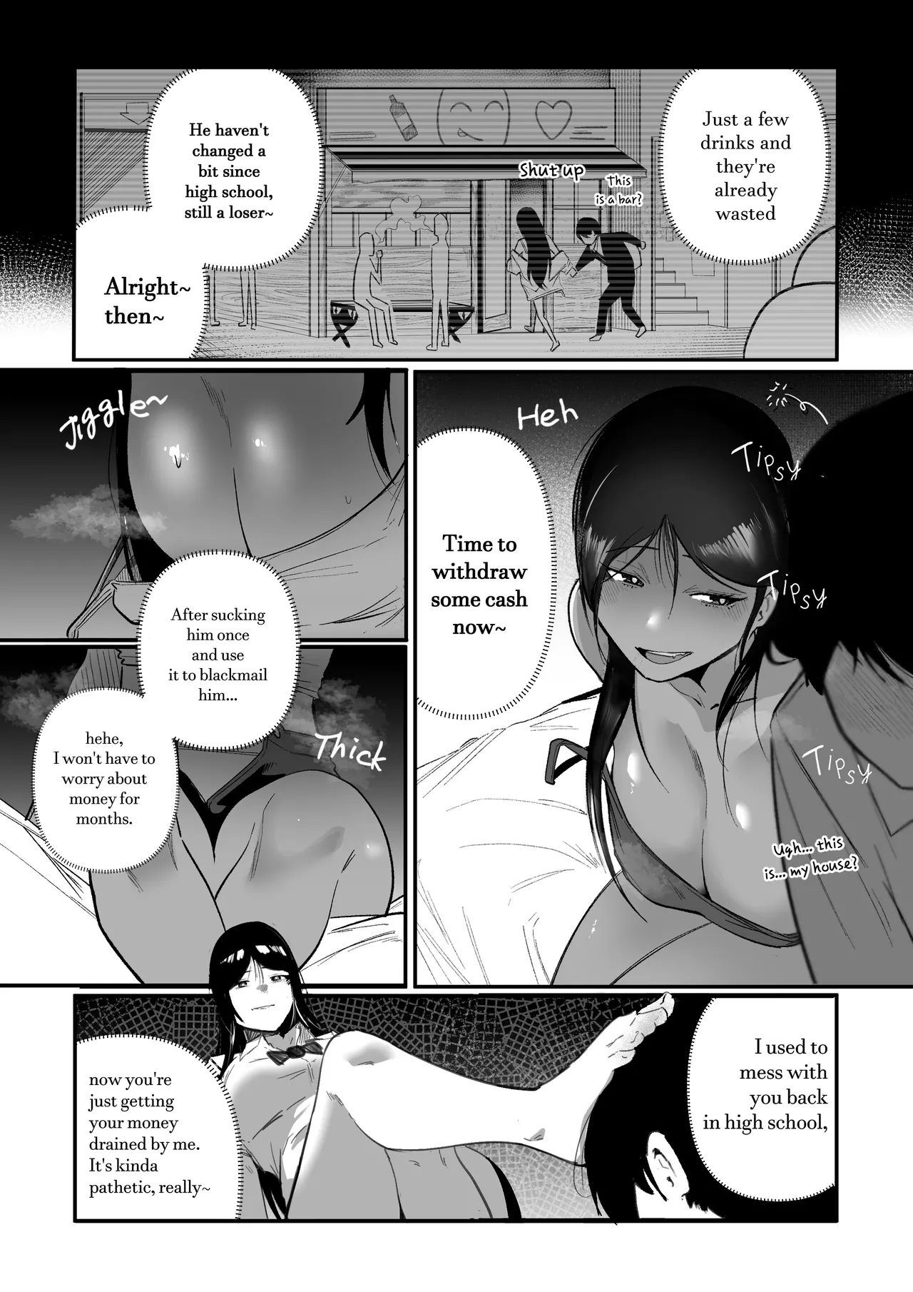 Living Together With The Buxom Female Bully! Chapter 1 - page 10
