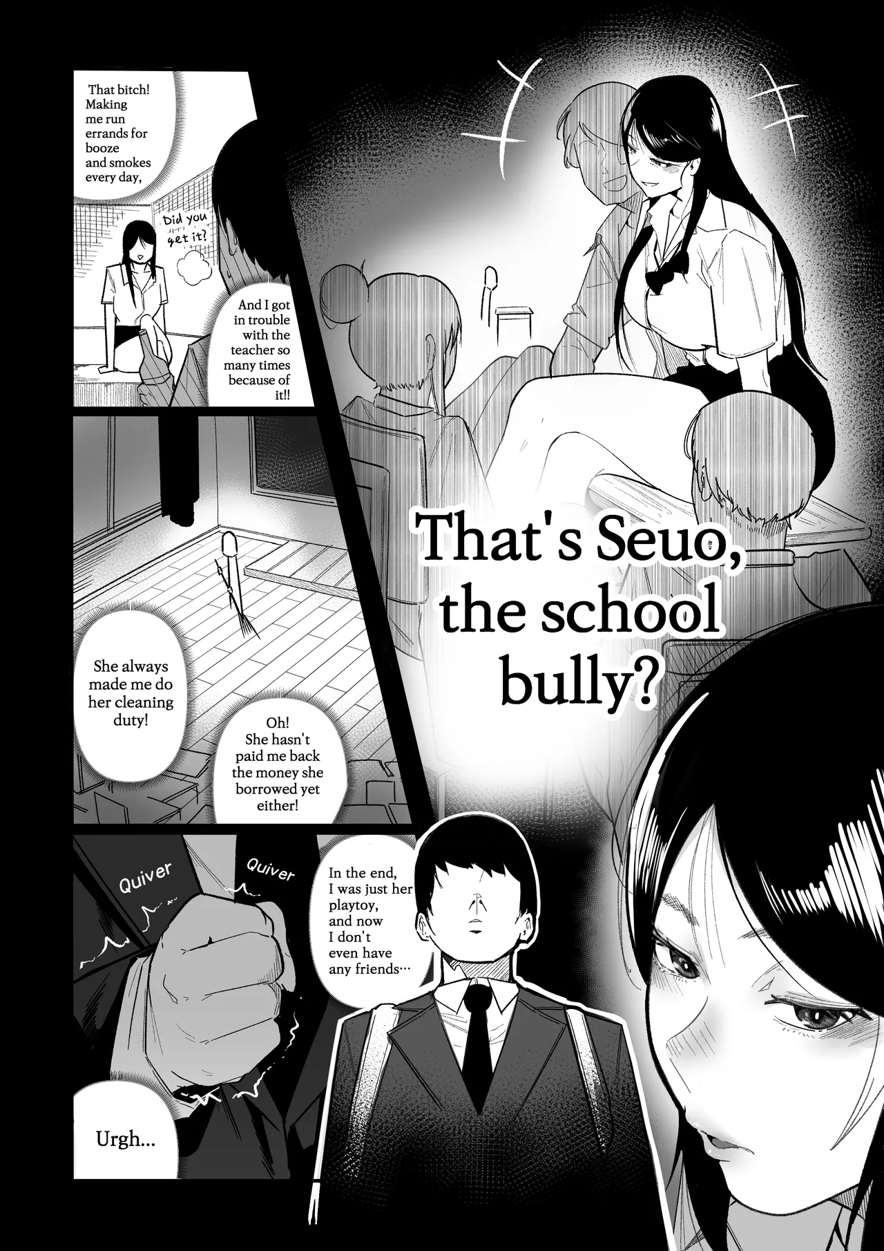 Living Together With The Buxom Female Bully! Chapter 1 - page 4