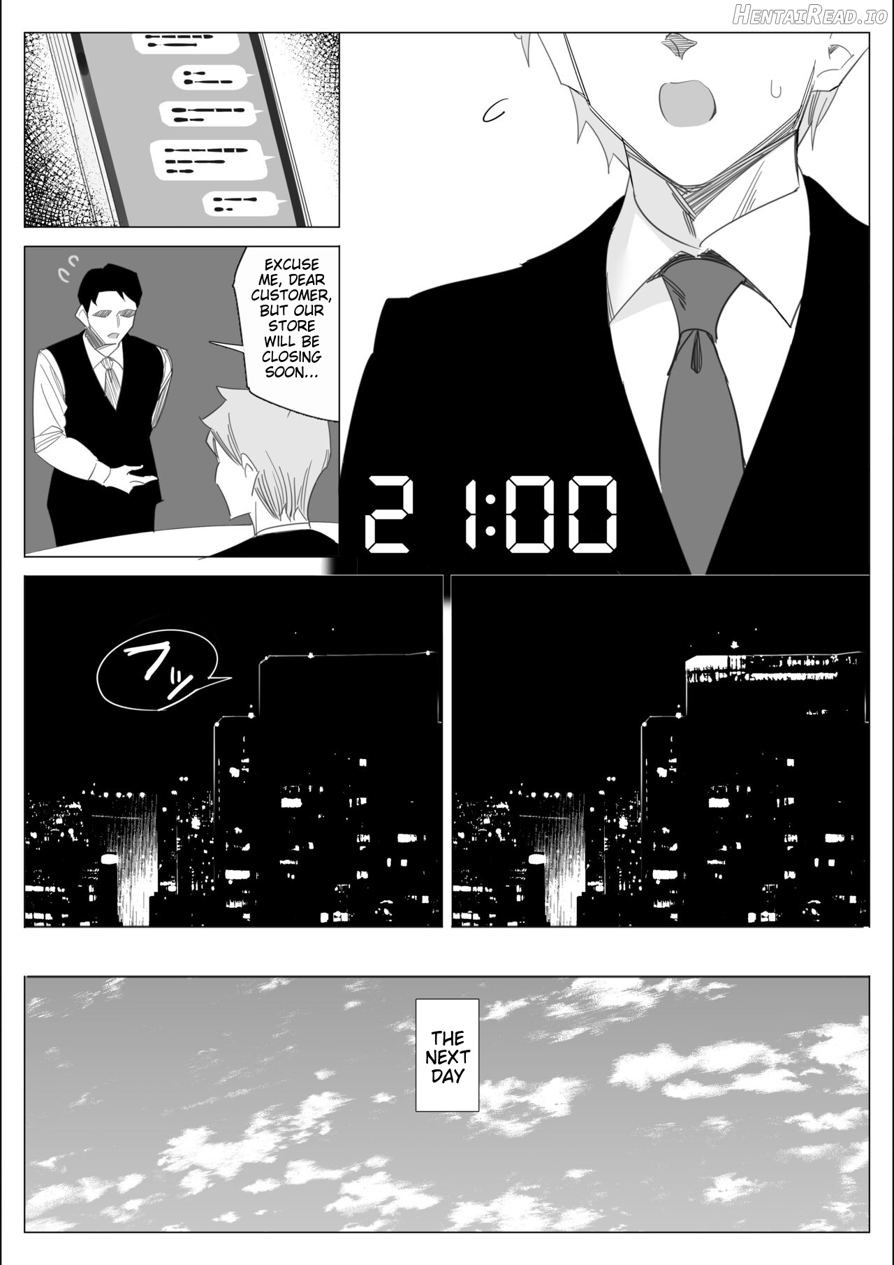 A story about a proud career woman being seduced by her bad divorced boss Chapter 1 - page 129
