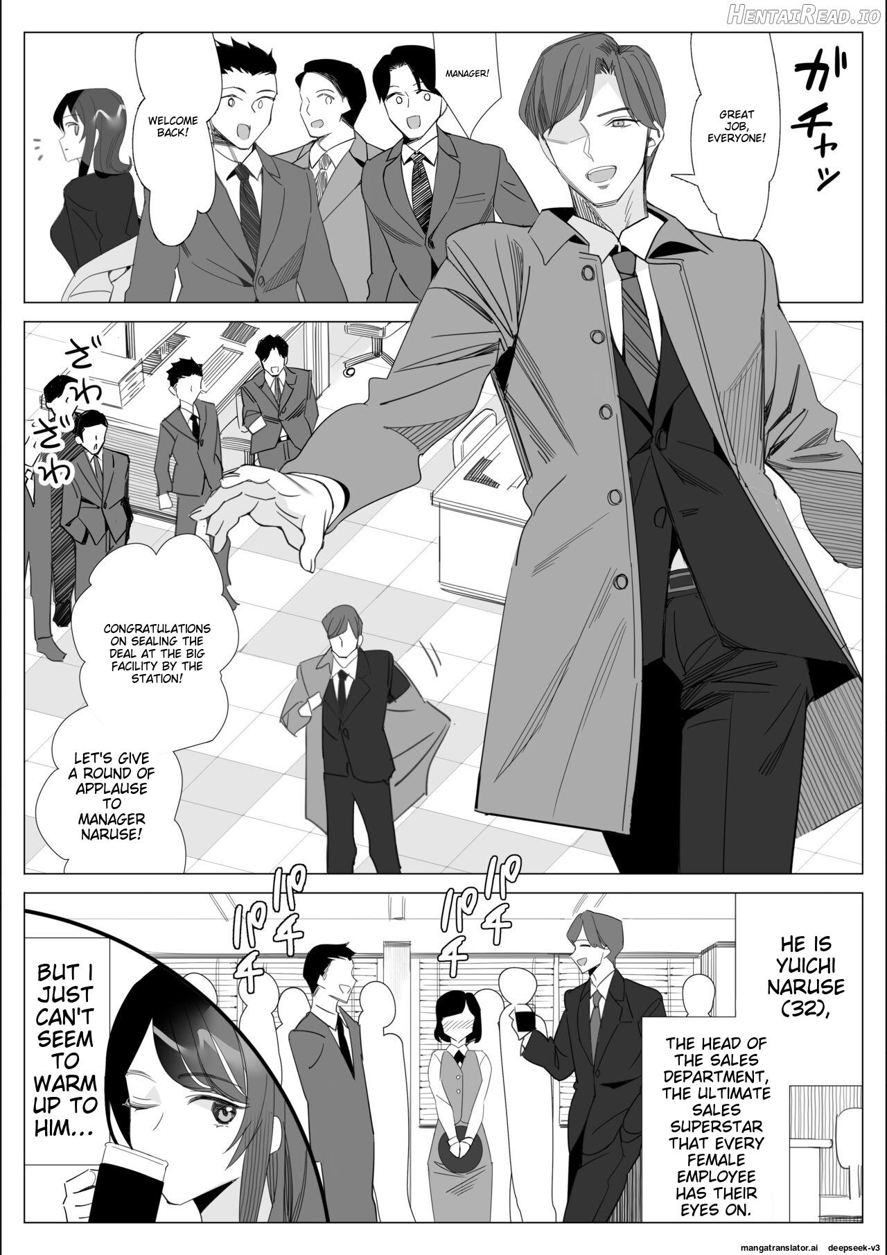 A story about a proud career woman being seduced by her bad divorced boss Chapter 1 - page 137