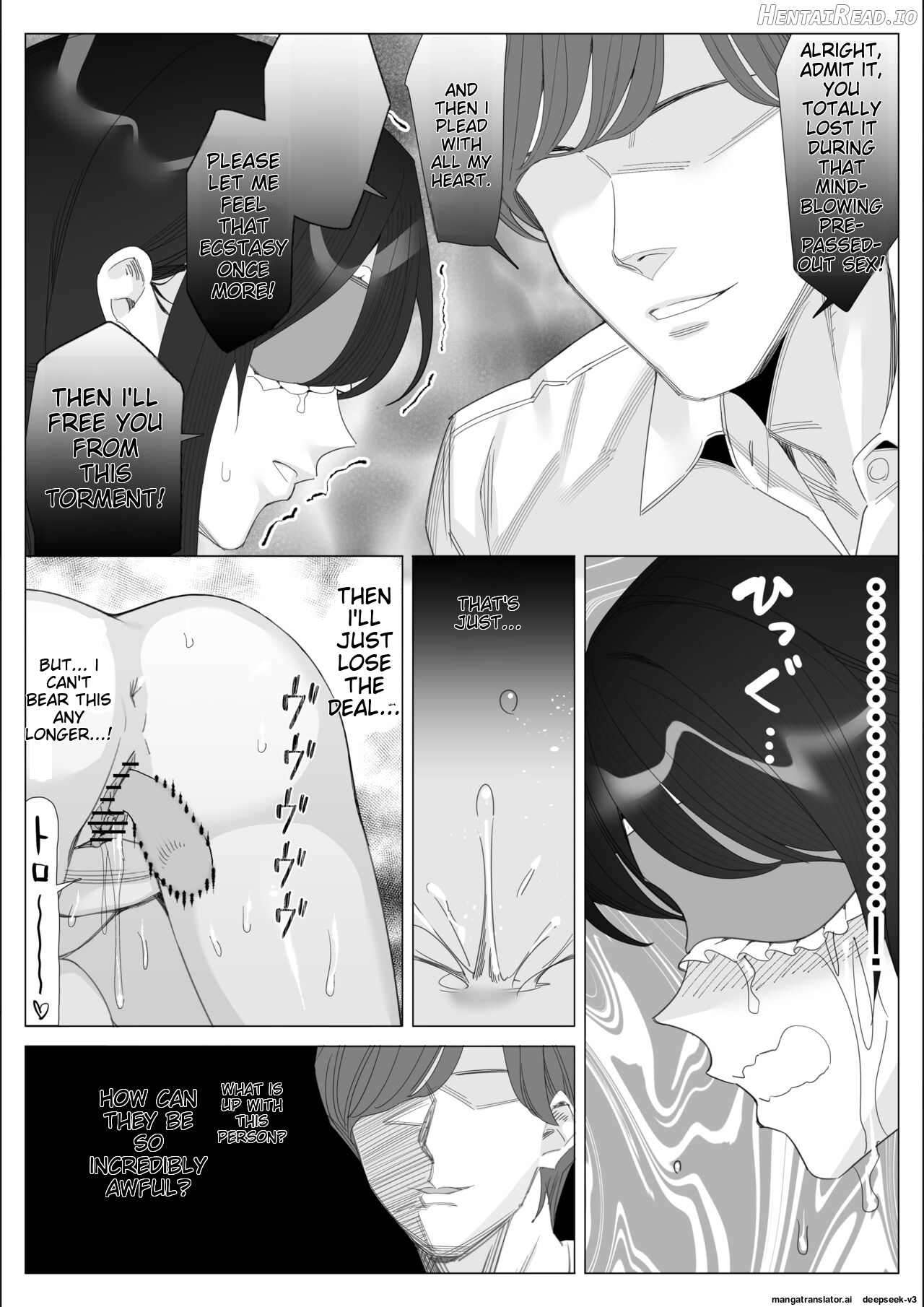 A story about a proud career woman being seduced by her bad divorced boss Chapter 1 - page 223