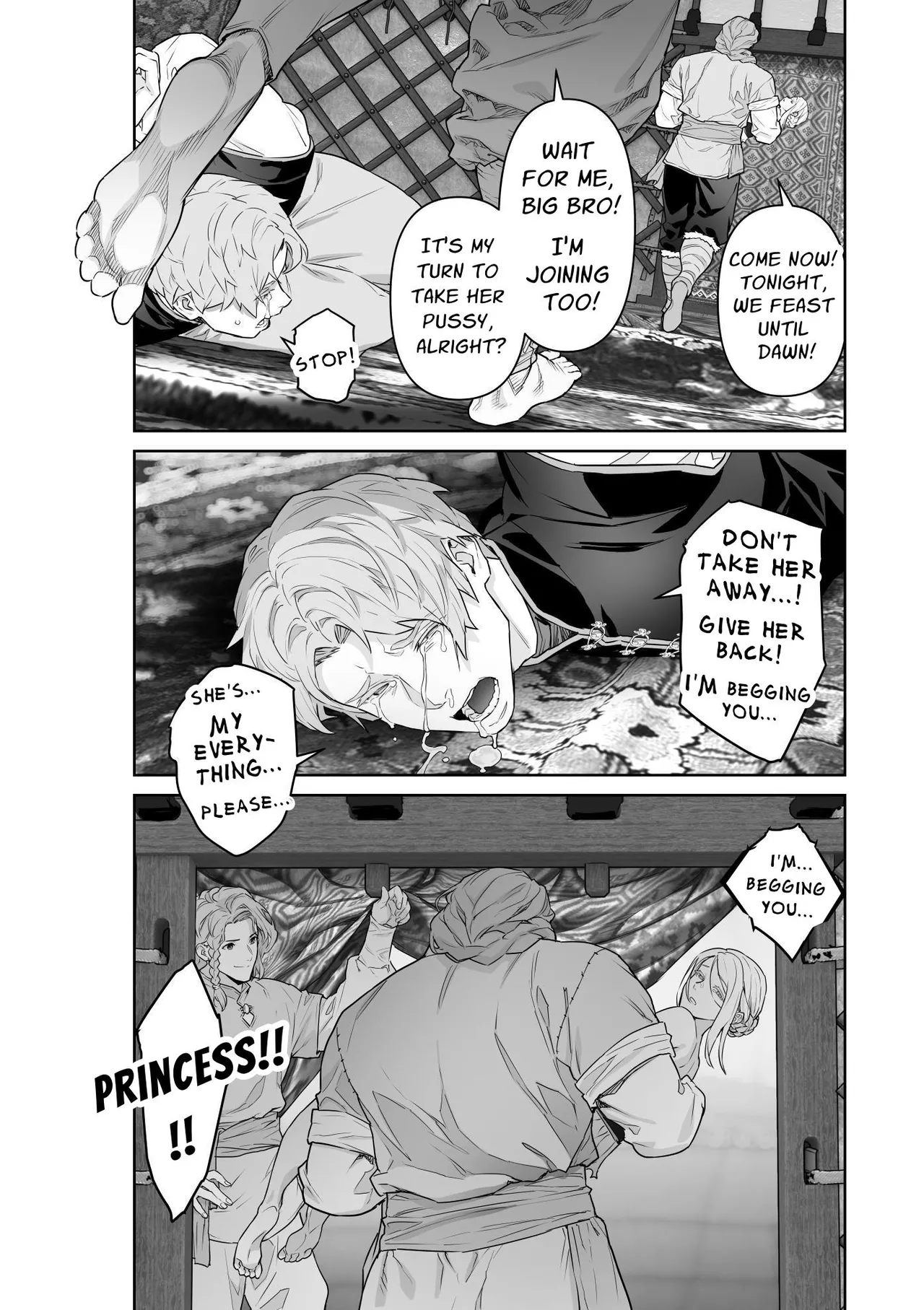 The Barbarians' Bride: The Fallen Princess Chapter 1 - page 100