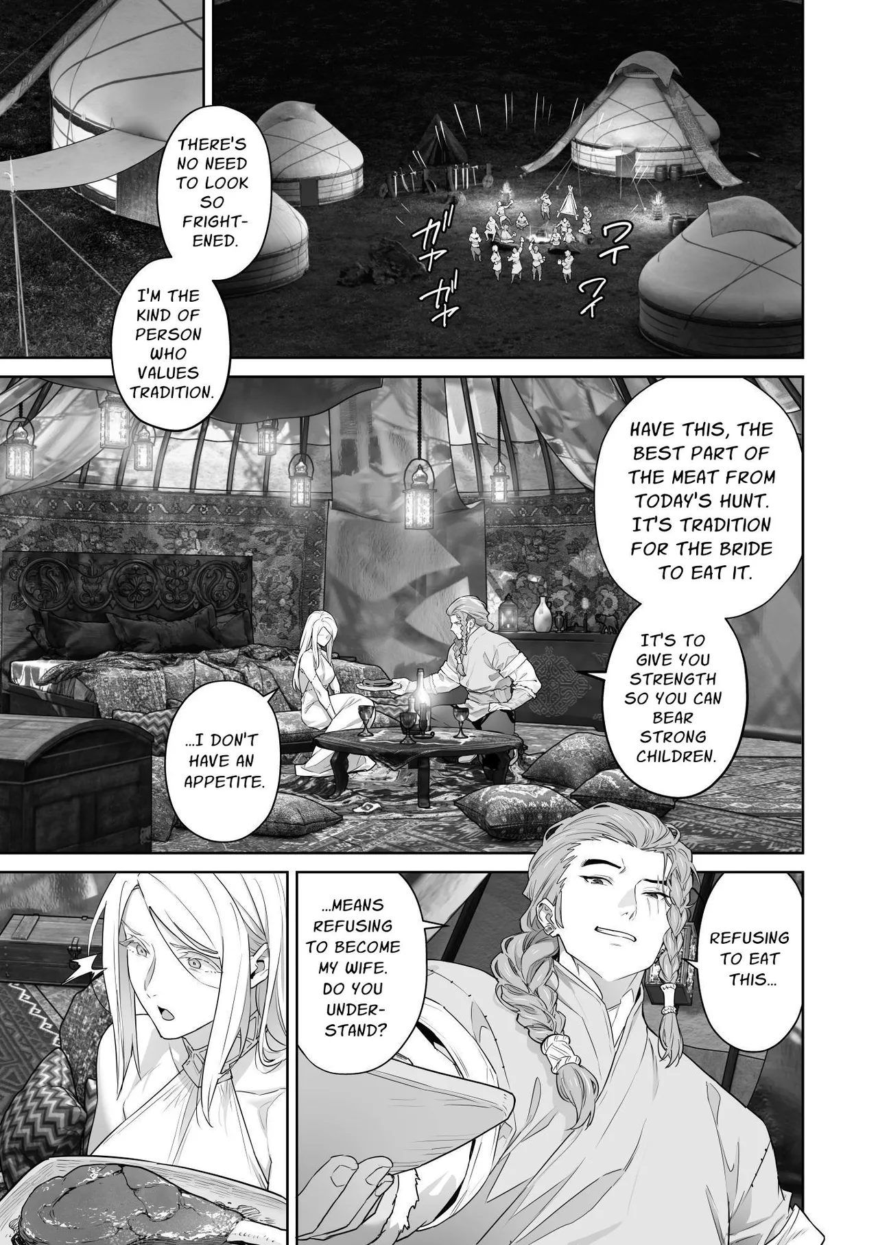 The Barbarians' Bride: The Fallen Princess Chapter 1 - page 26