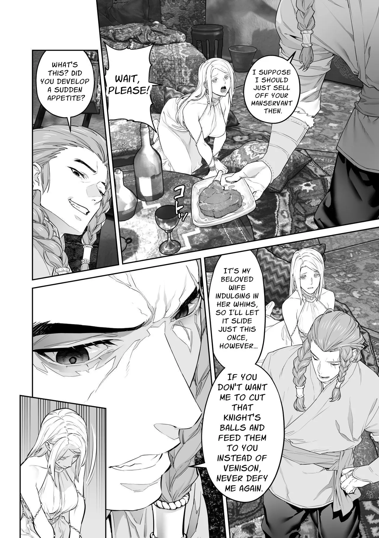 The Barbarians' Bride: The Fallen Princess Chapter 1 - page 27