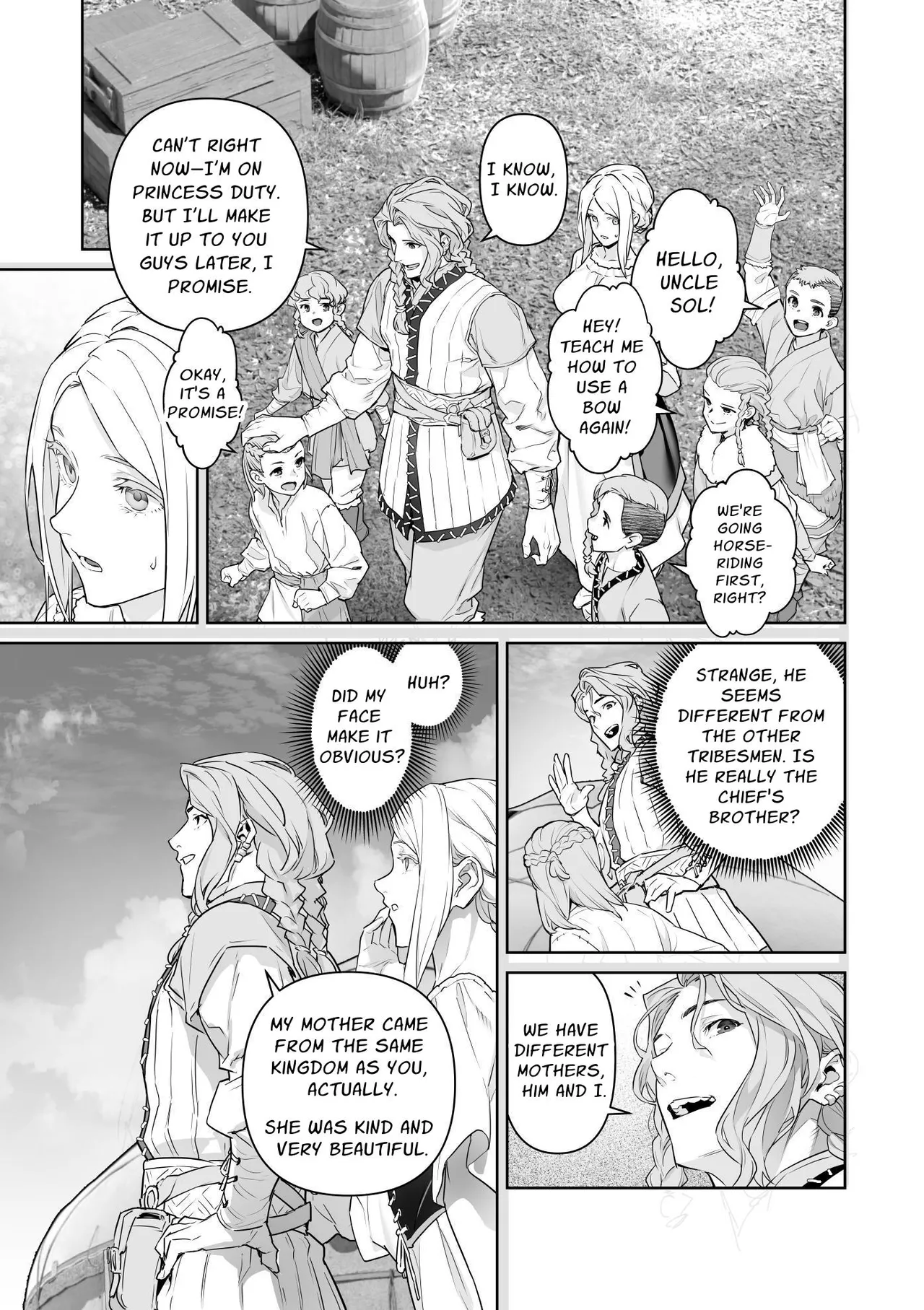The Barbarians' Bride: The Fallen Princess Chapter 1 - page 56