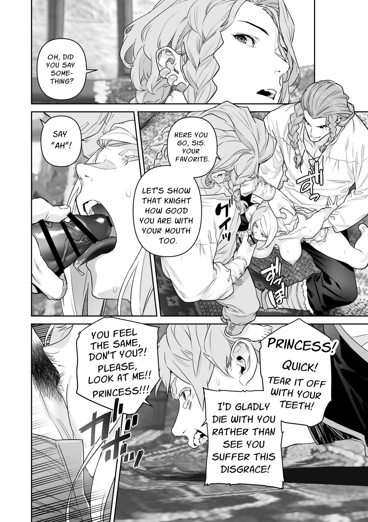 The Barbarians' Bride: The Fallen Princess Chapter 1 - page 95