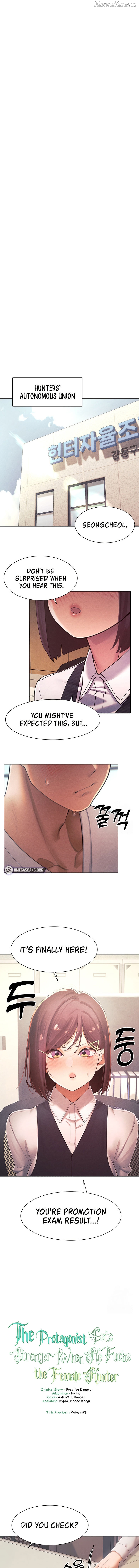 The Protagonist Gets Stronger When He Fucks the Female Hunter Chapter 35 - page 1