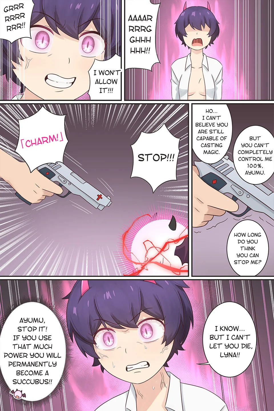 My Life as a Succubus Ch.8-12 Chapter 14 - page 8