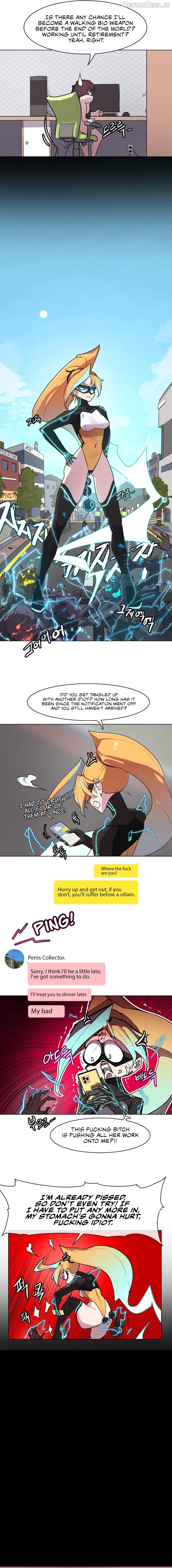 Secret! Orgasm Hero Chapter 7 - page 9