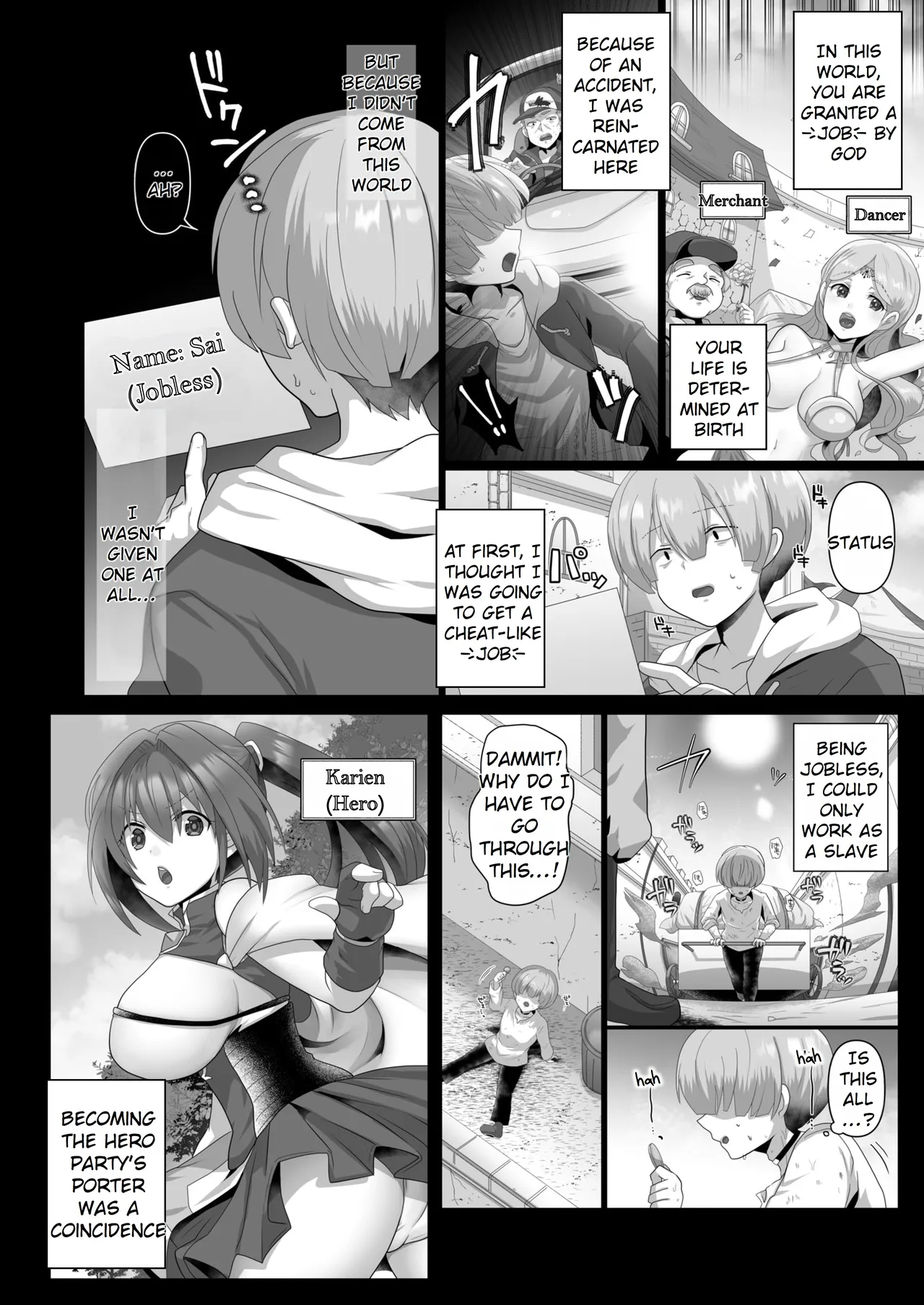 The Reincarnated Jobless’ Harem Life In Another World - 1 Chapter 1 - page 4