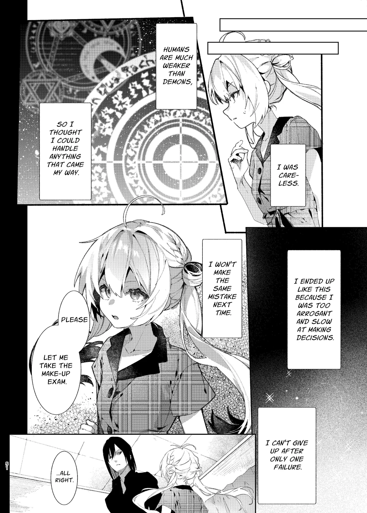 Majo Minarai wa ××× Shitakunai Chapter 1 - page 51
