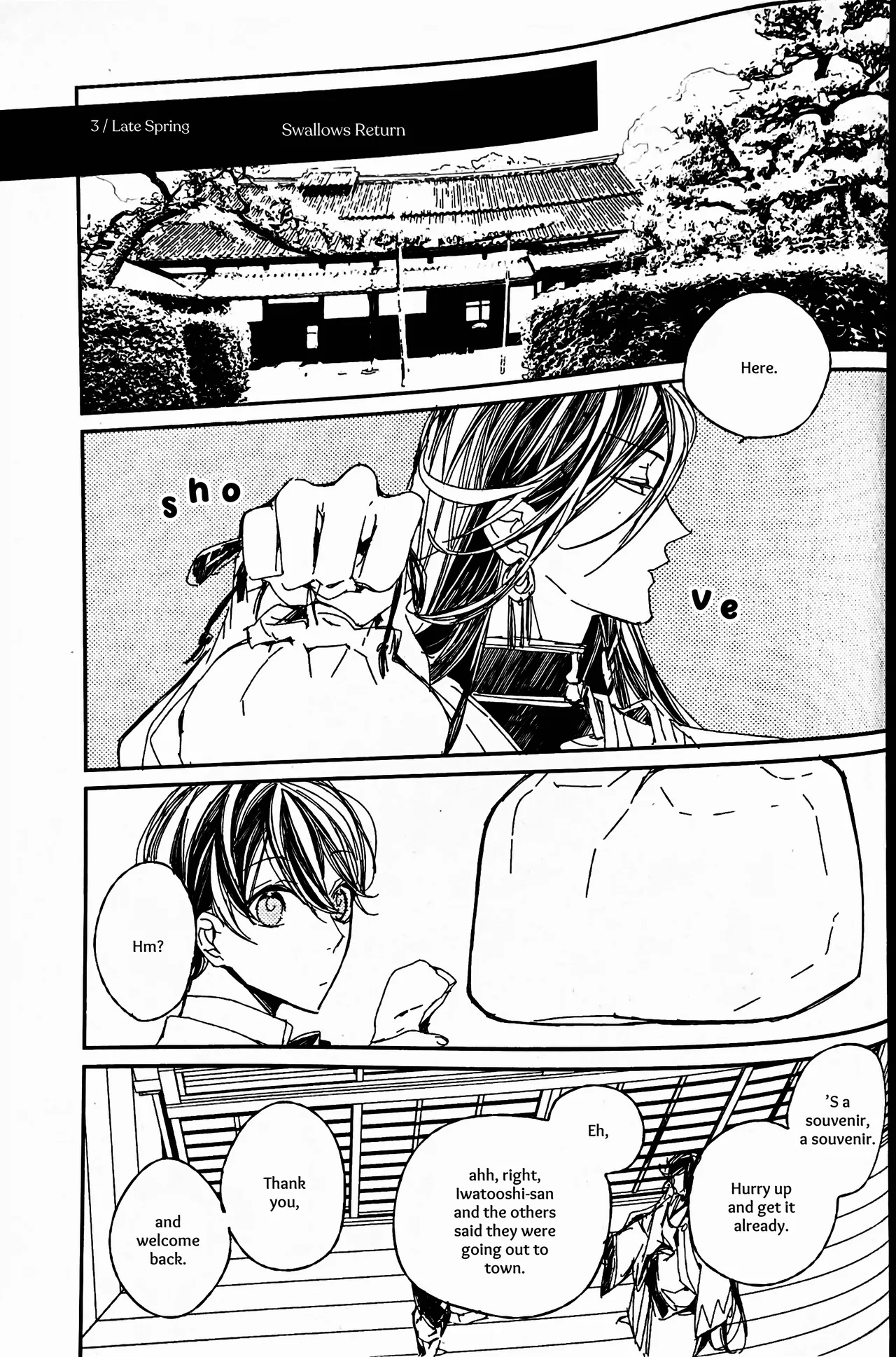 Yuukan Yashiki: Hanadoki Chapter 1 - page 42