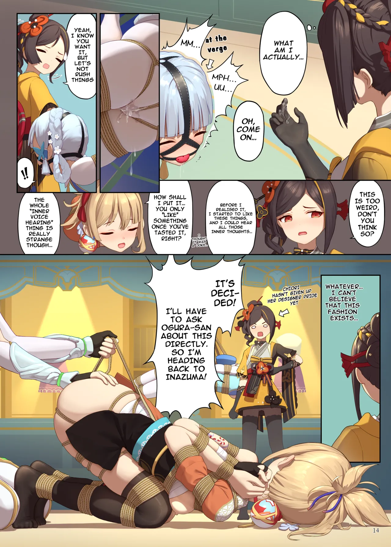 1   Hentai Chapter 1 - page 14