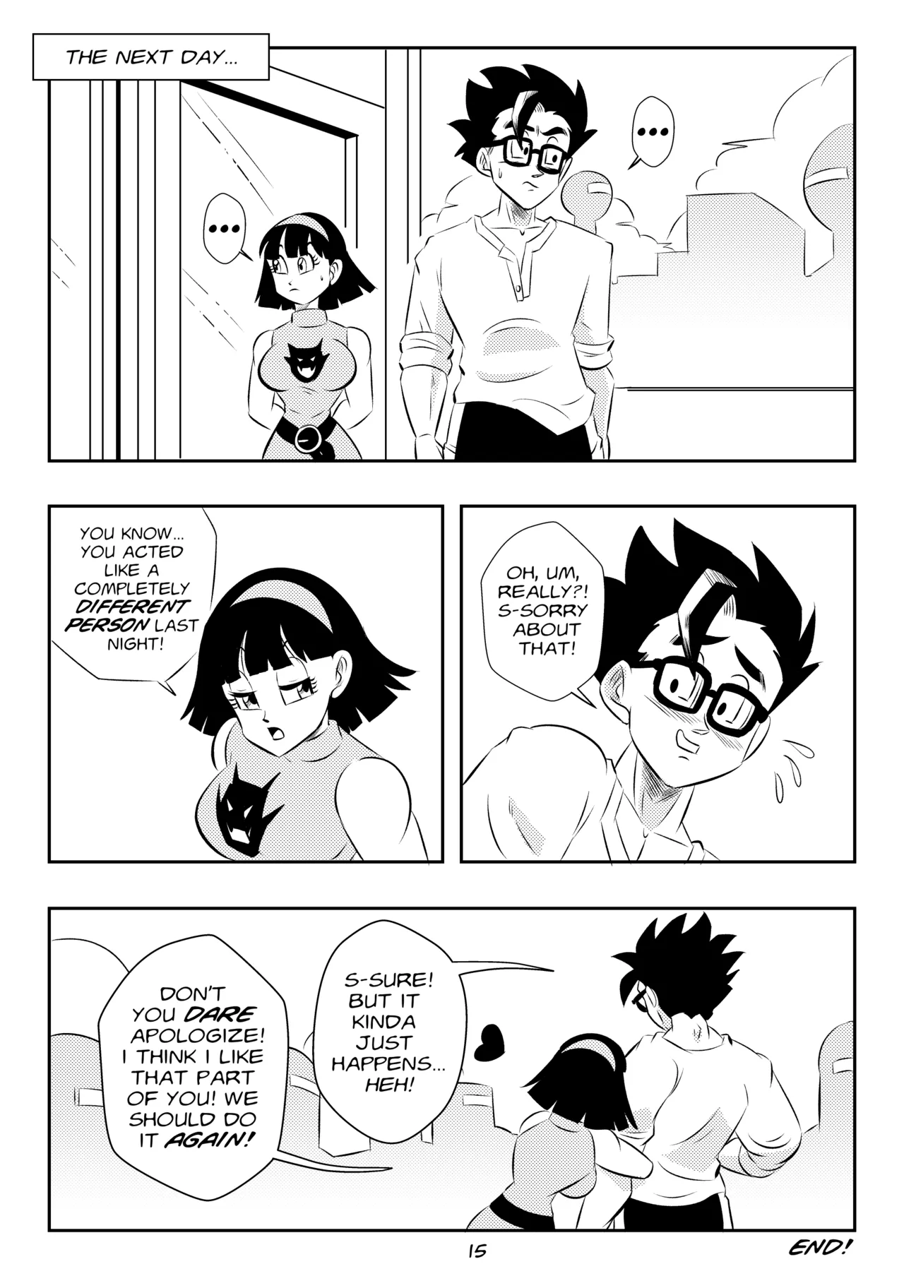 Midair training + Beast Within Chapter 1 - page 33