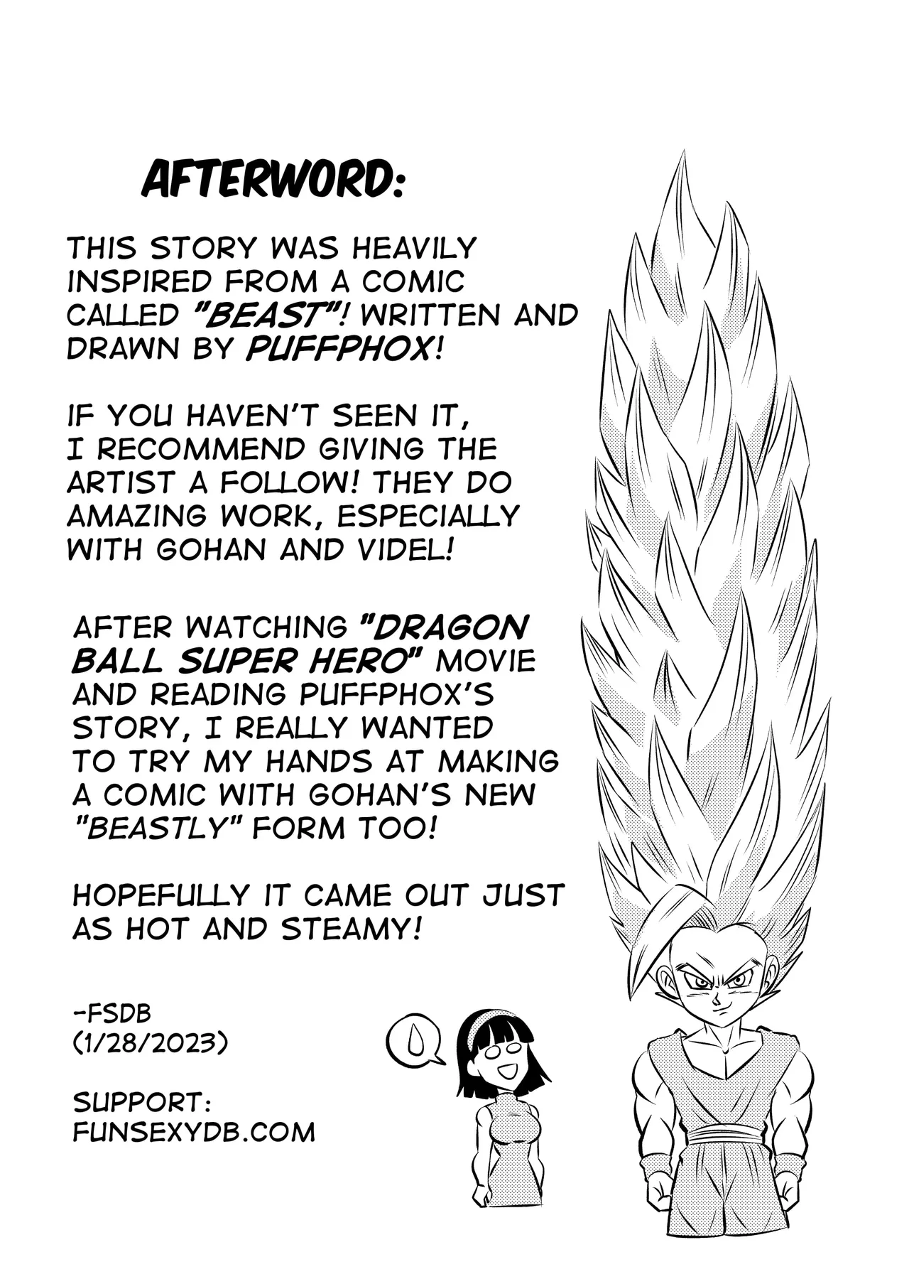 Midair training + Beast Within Chapter 1 - page 34