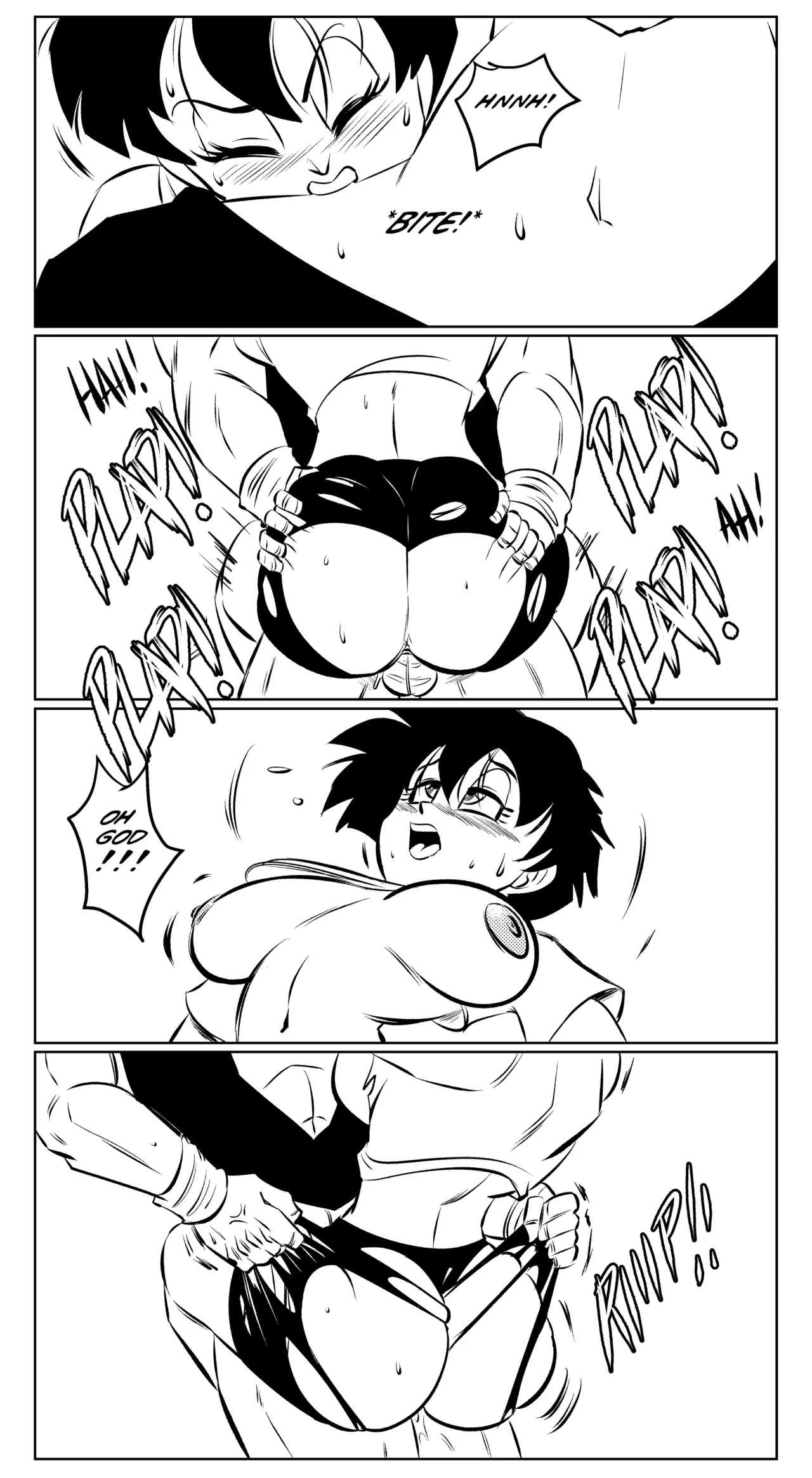 Midair training + Beast Within Chapter 1 - page 7