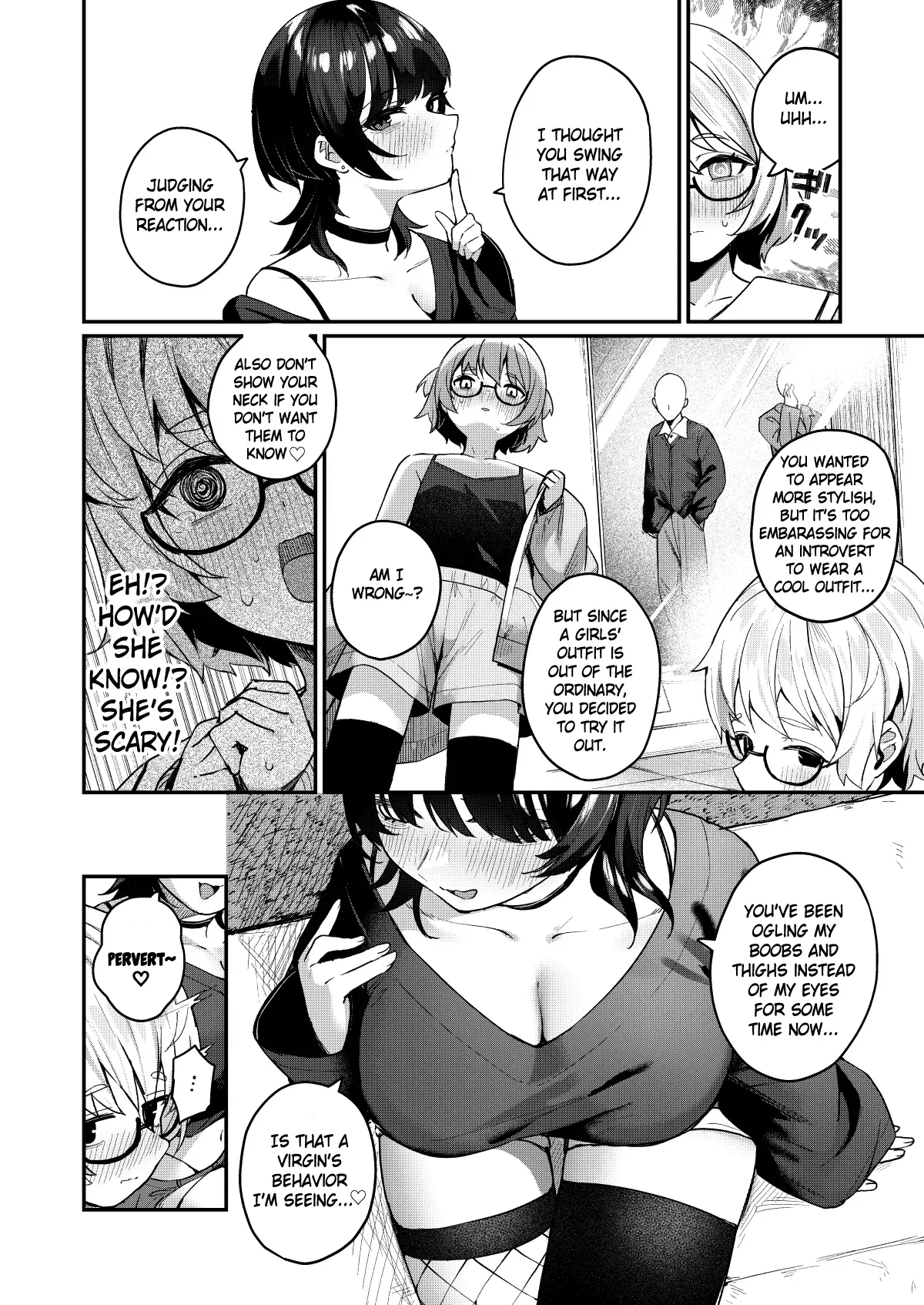 Boku no Kimochi wo Moteasobu Doutei Kari Onee-san ni Shiboraremakuru Hanashi Chapter 1 - page 6