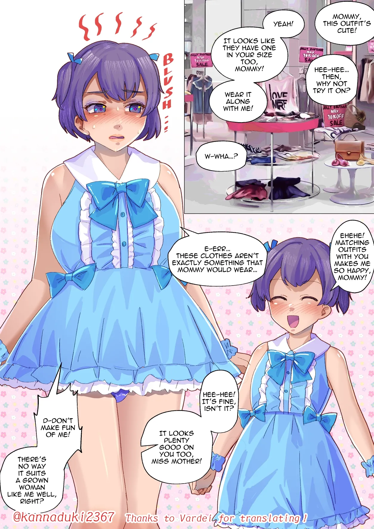 Alongside my Daughter Chapter 1 - page 1