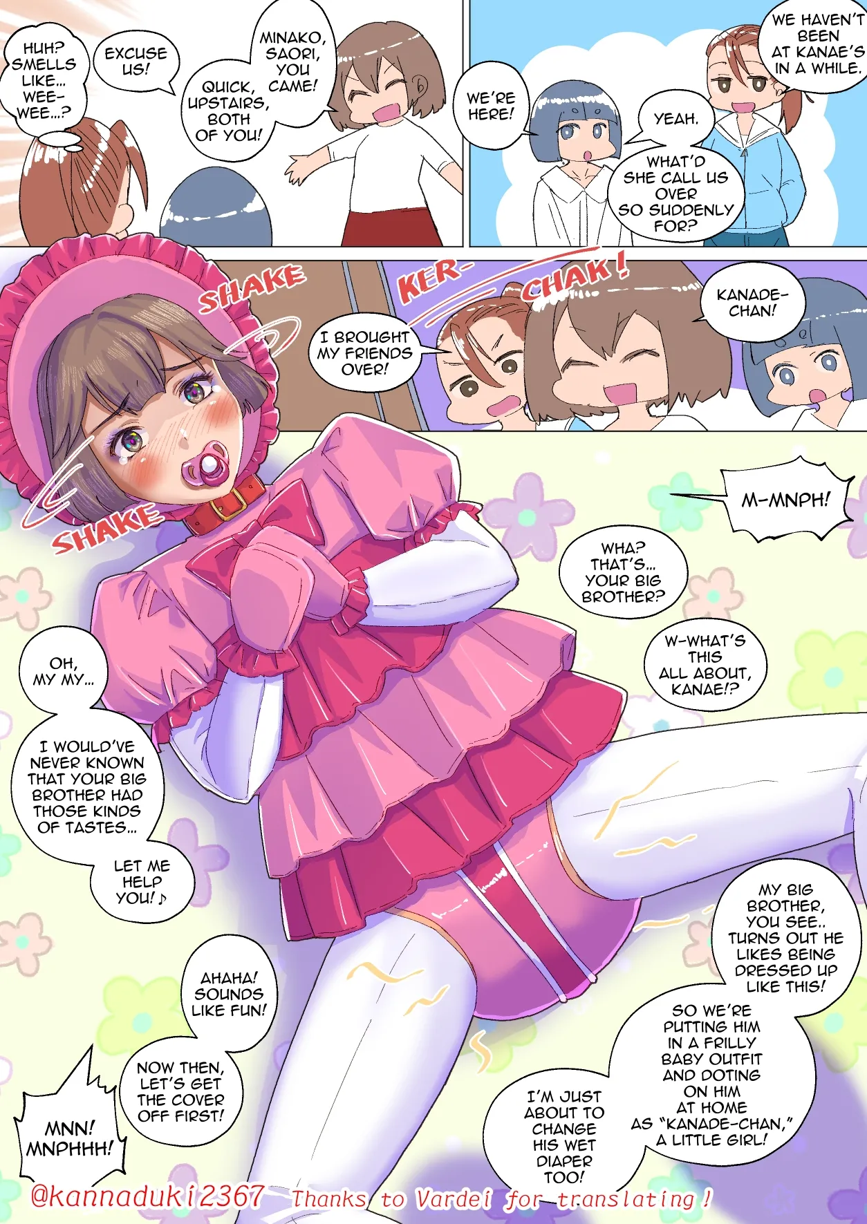 Short Sissy Stories Chapter 1 - page 17