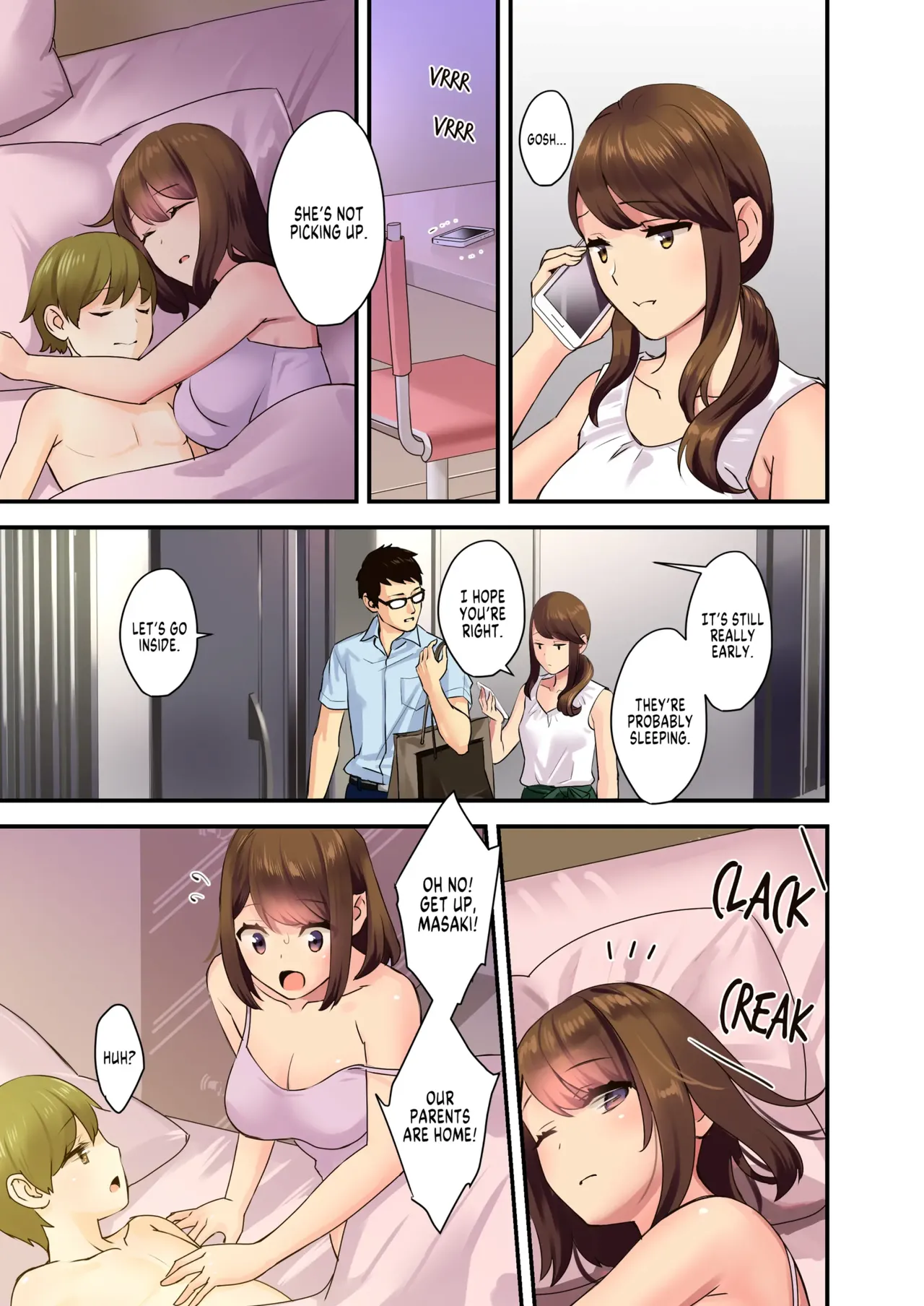 When Dad and Mom Aren't Home Chapter 1 - page 35