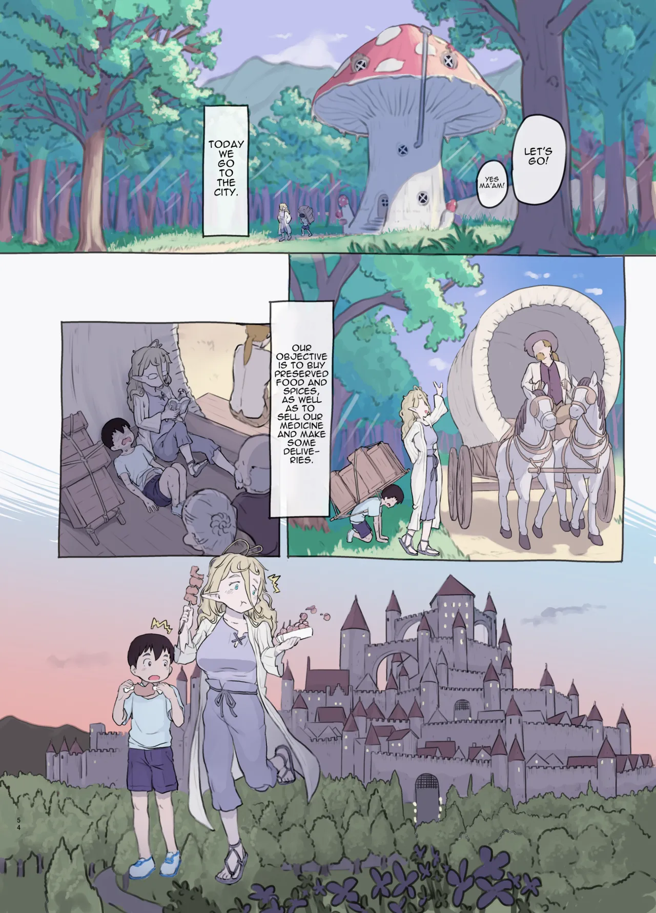 Sozai Saishuu - Gathering Ingredients Chapter 1 - page 54