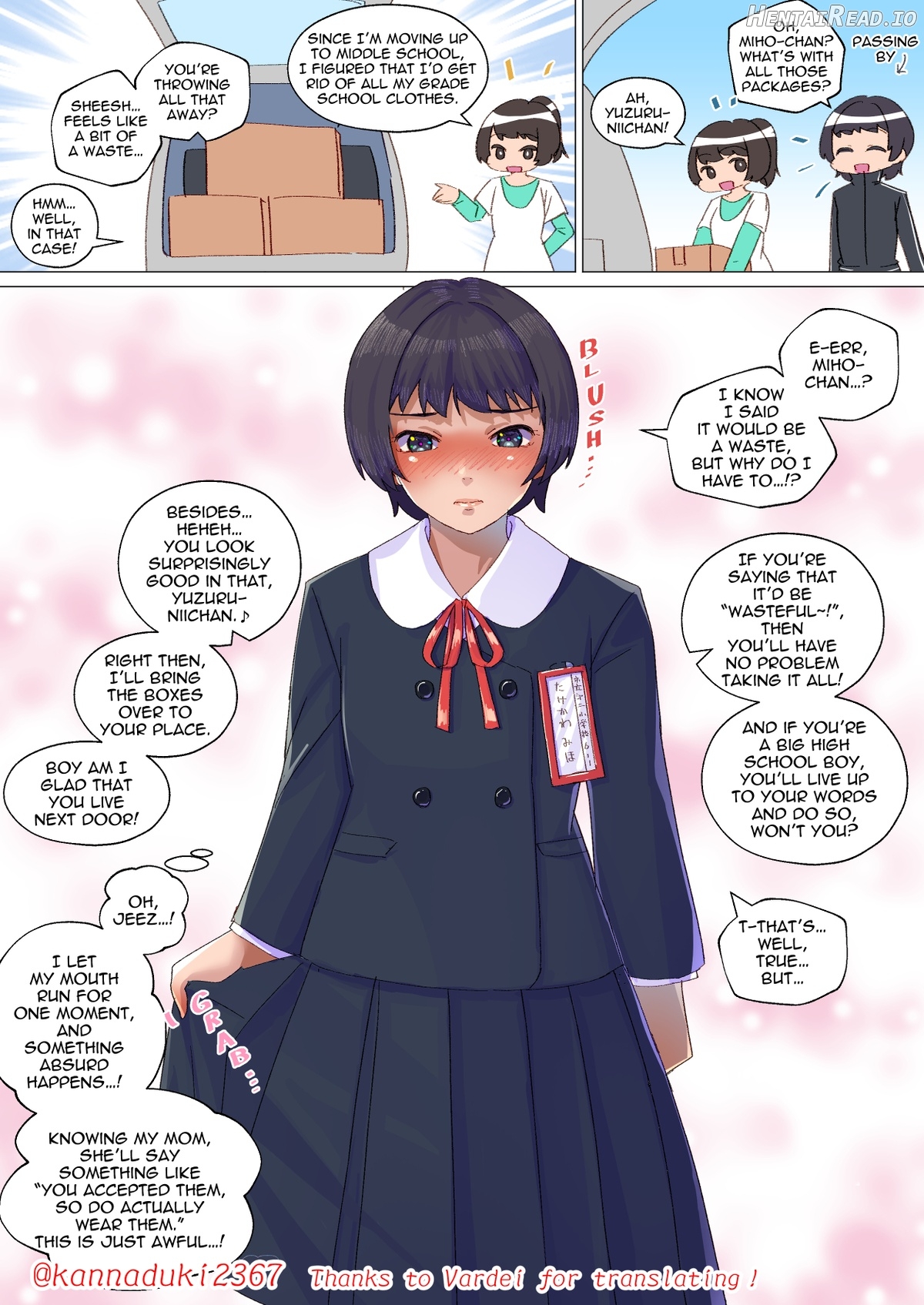 Hand-Me-Down Boys Chapter 1 - page 1